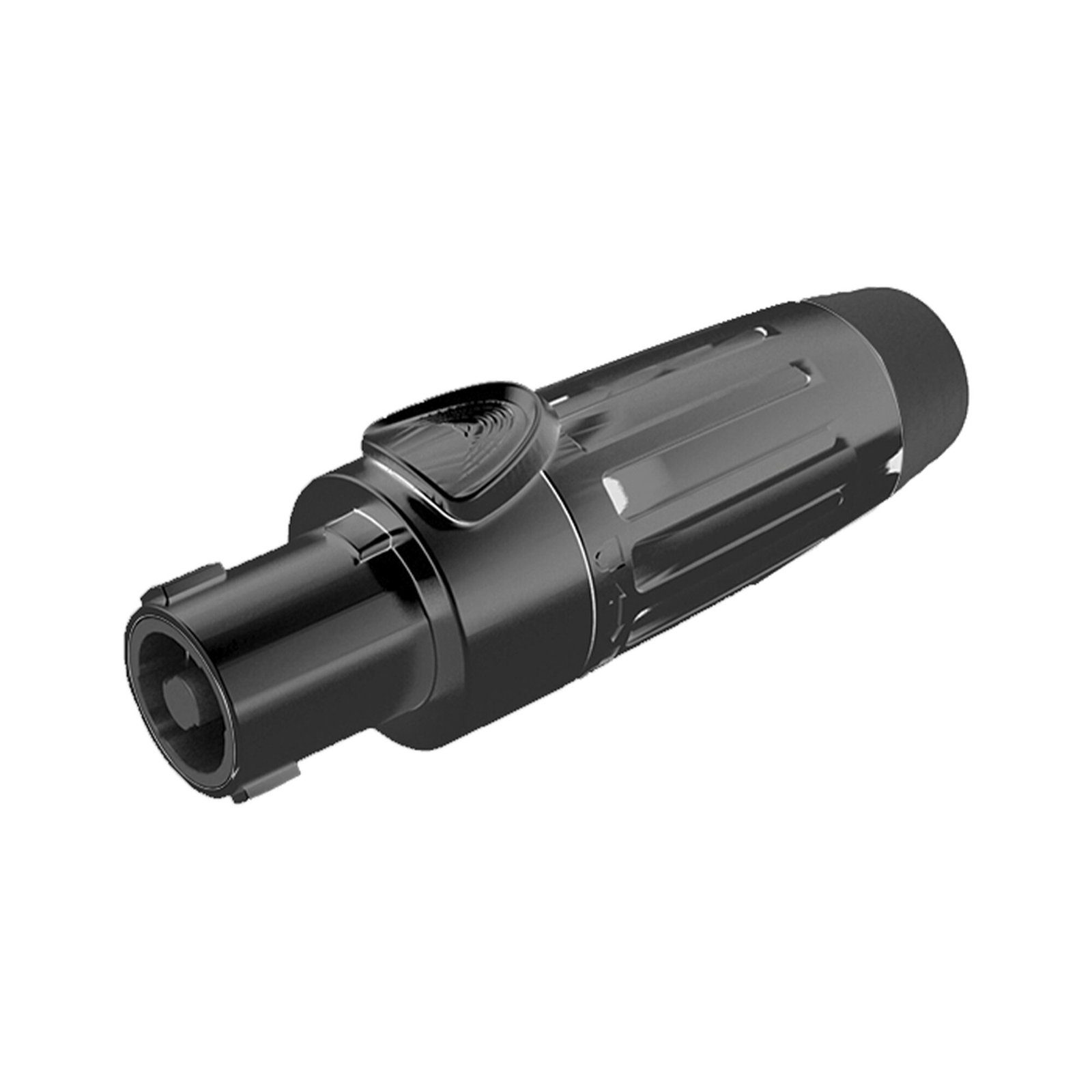 Conector Speakon | Hembra | 4 polos | carcasa negra | Cable AWG10 | 30A SLDF4-B - SEETRONIC