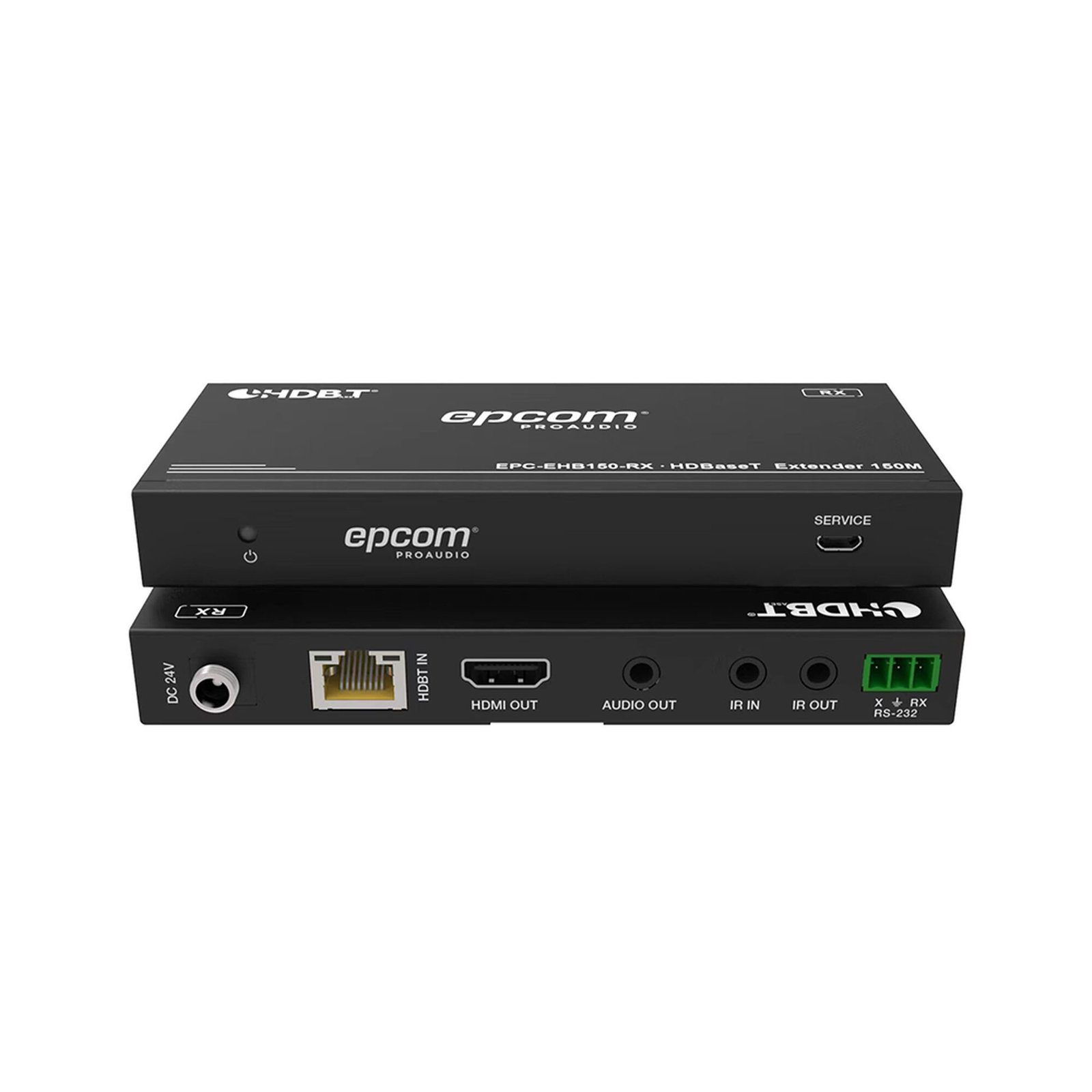 Kit Extensor HDMI | 4K2K@60HZ | HDR 4:4:4 | HDBaseT | 150M | Salida de Audio | HDCP 2.2 | IR Bidireccional EPC-EHB150 - EPCOM PROAUDIO