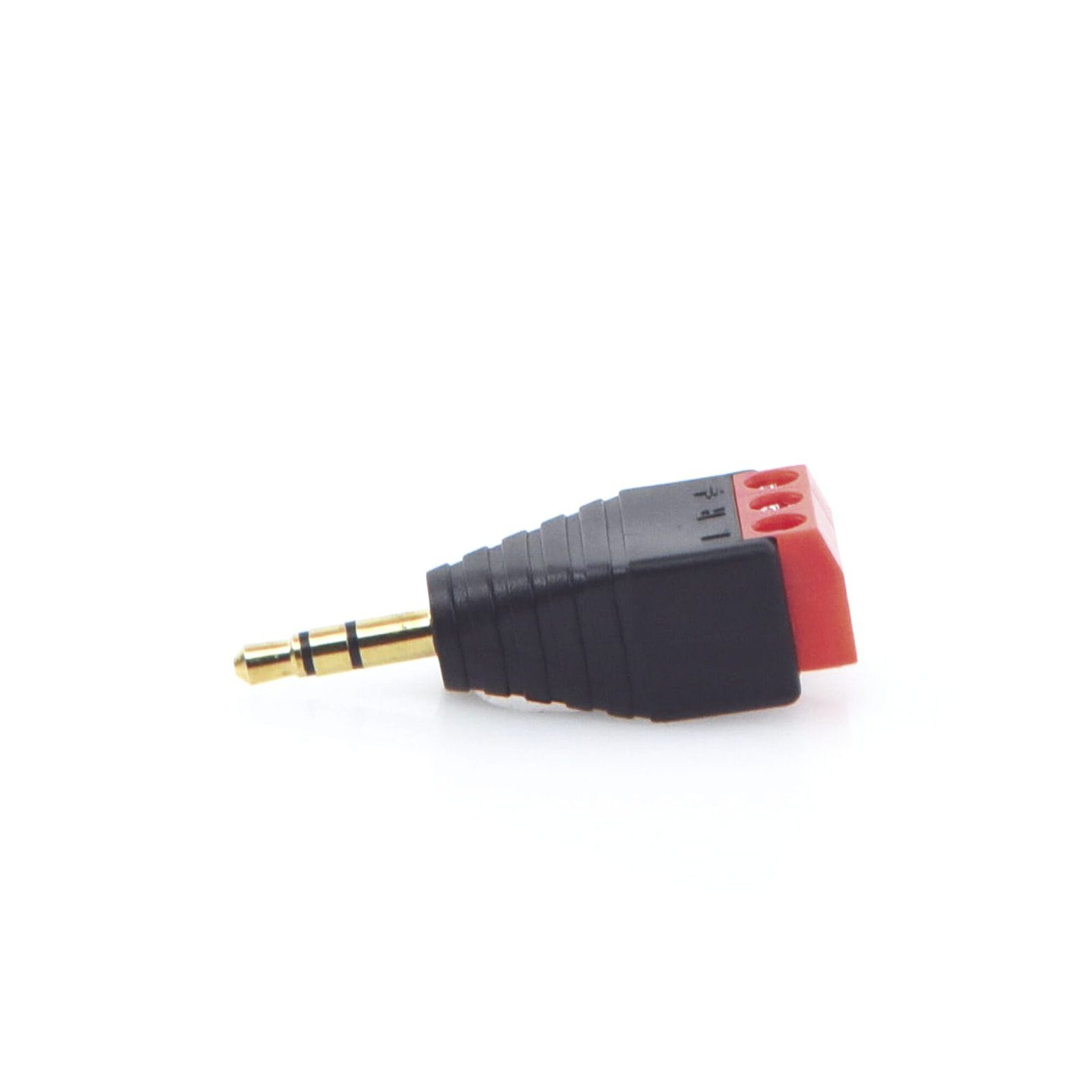 Conector de audio de 3.5mm macho a terminal de tornillo de 3 pines EP-CON35 - EPCOM PROAUDIO