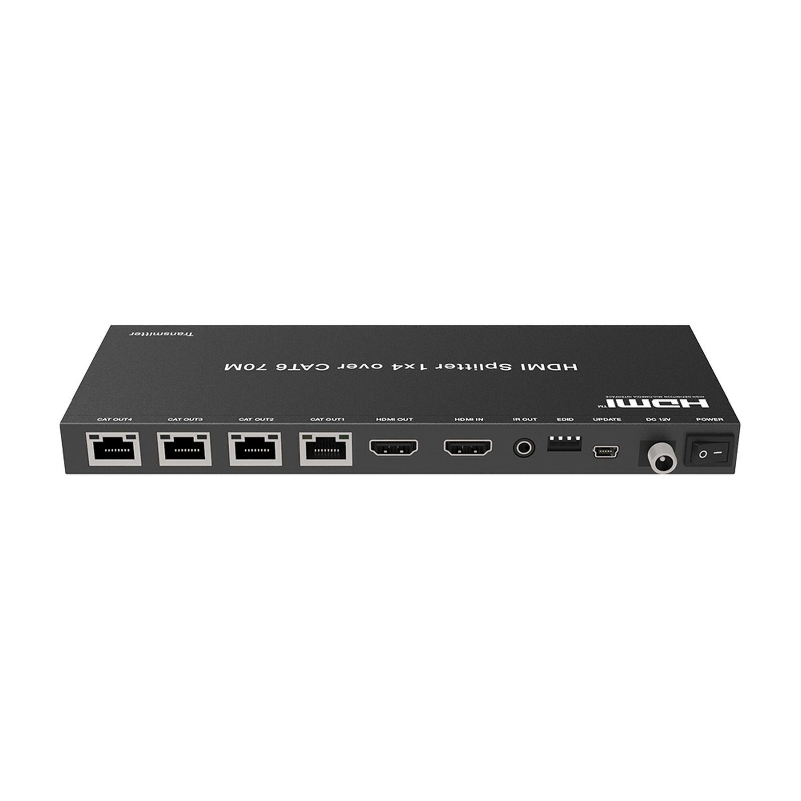 Splitter HDMI 1×4 | Extensor HDMI | 4K@30Hz 40m | 1080p@60Hz 70m | Función PoC | 4:4:4 EPC-SP914C70 - EPCOM PROAUDIO