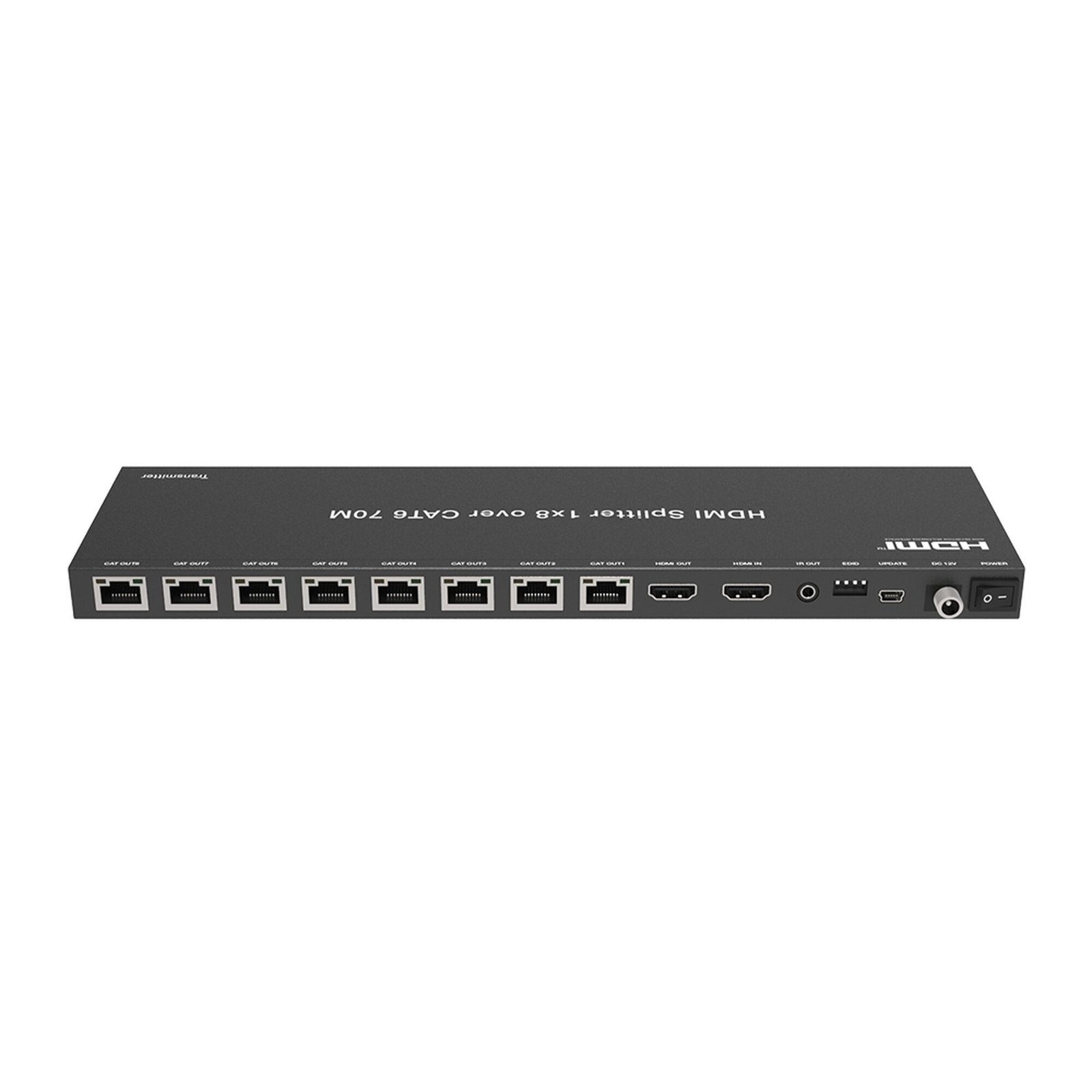 Splitter HDMI 1×8 | Extensor HDMI | 4K@30Hz 40m | 1080p@60Hz 70m | Función PoC | 4:4:4 EPC-SP918C70 - EPCOM PROAUDIO
