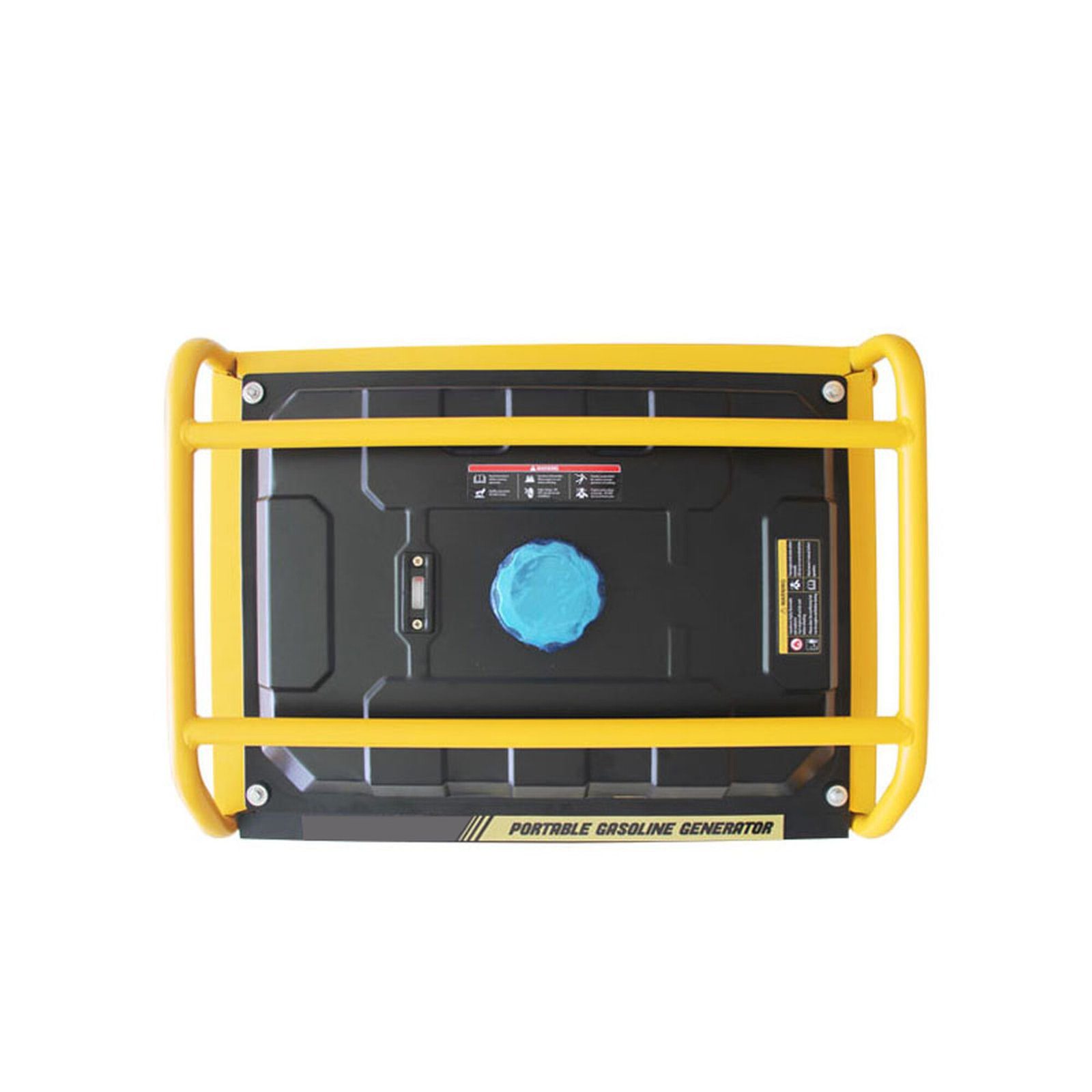 Generador a Gasolina / Planta de Emergencia de 6.5KW, 220Vac 2 Fases, Jaula con Ruedas para Fácil Traslado y Encendido Electrónico EPGEN7000 - EPCOM POWERLINE