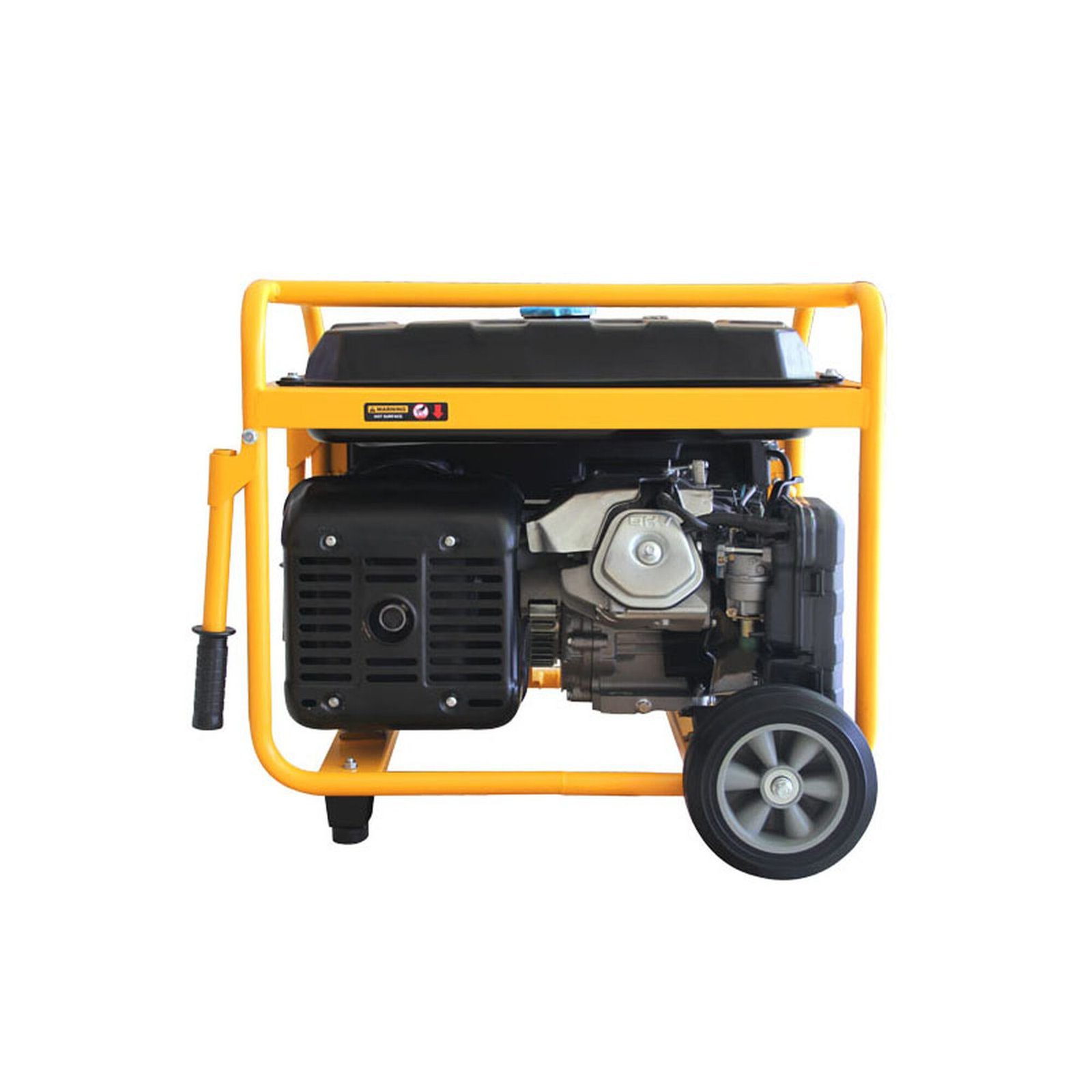 Generador a Gasolina / Planta de Emergencia de 6.5KW, 220Vac 2 Fases, Jaula con Ruedas para Fácil Traslado y Encendido Electrónico EPGEN7000 - EPCOM POWERLINE