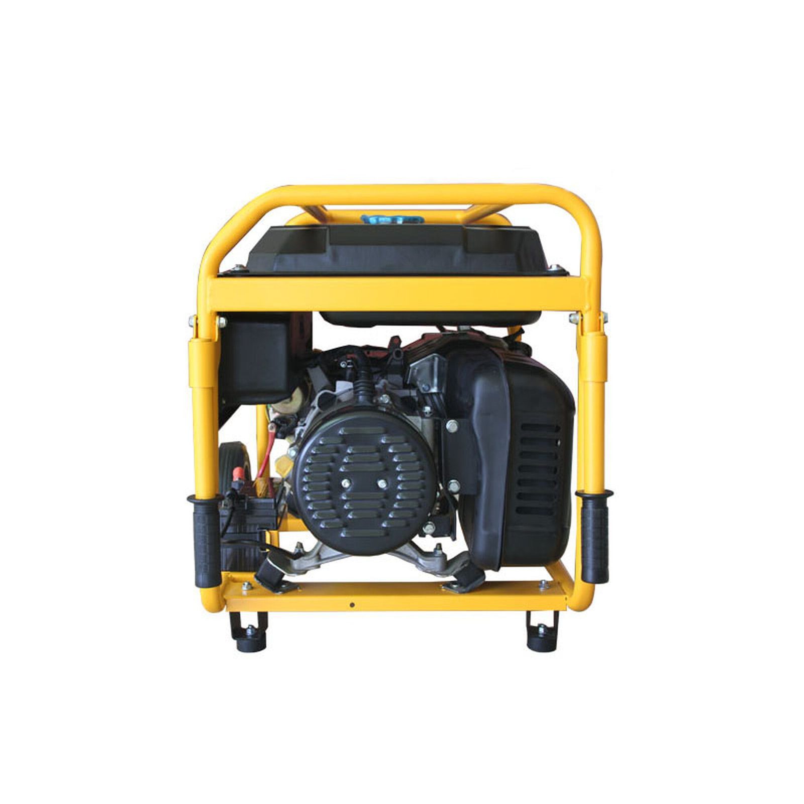 Generador a Gasolina / Planta de Emergencia de 6.5KW, 220Vac 2 Fases, Jaula con Ruedas para Fácil Traslado y Encendido Electrónico EPGEN7000 - EPCOM POWERLINE
