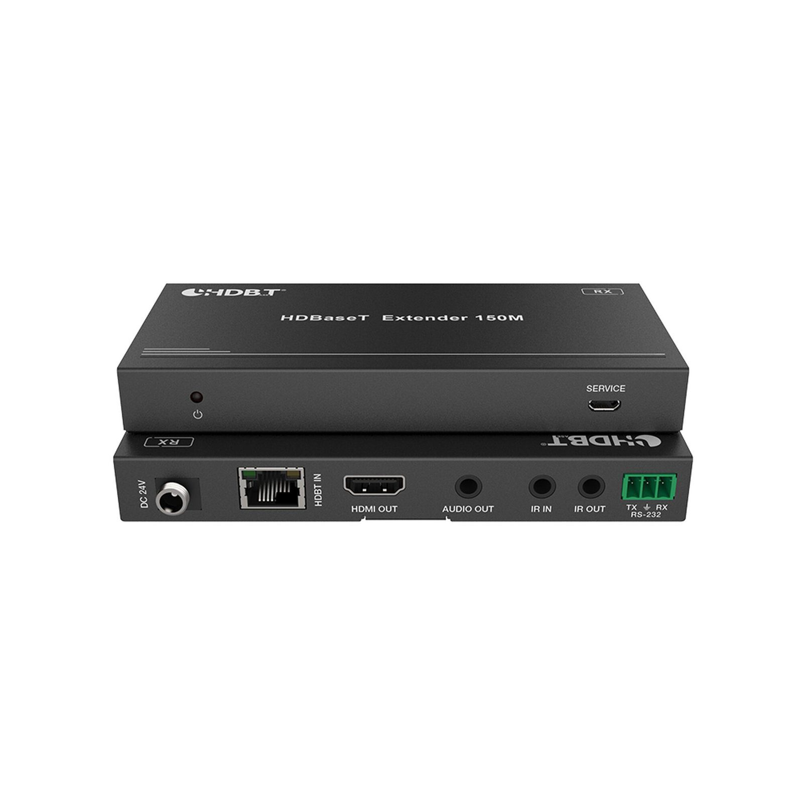 Splitter mas Extensor de Video | 1×4 | ProAV | HDBaseT™ | 120m en 4K@60Hz | 150m en 1080p@60Hz | Cat6/6a/7 | Gestión Avanzada EDID | Control IR y RS232 | PoC | Salida de Audio EPP-SPB14H150 - EPCOM PROAUDIO