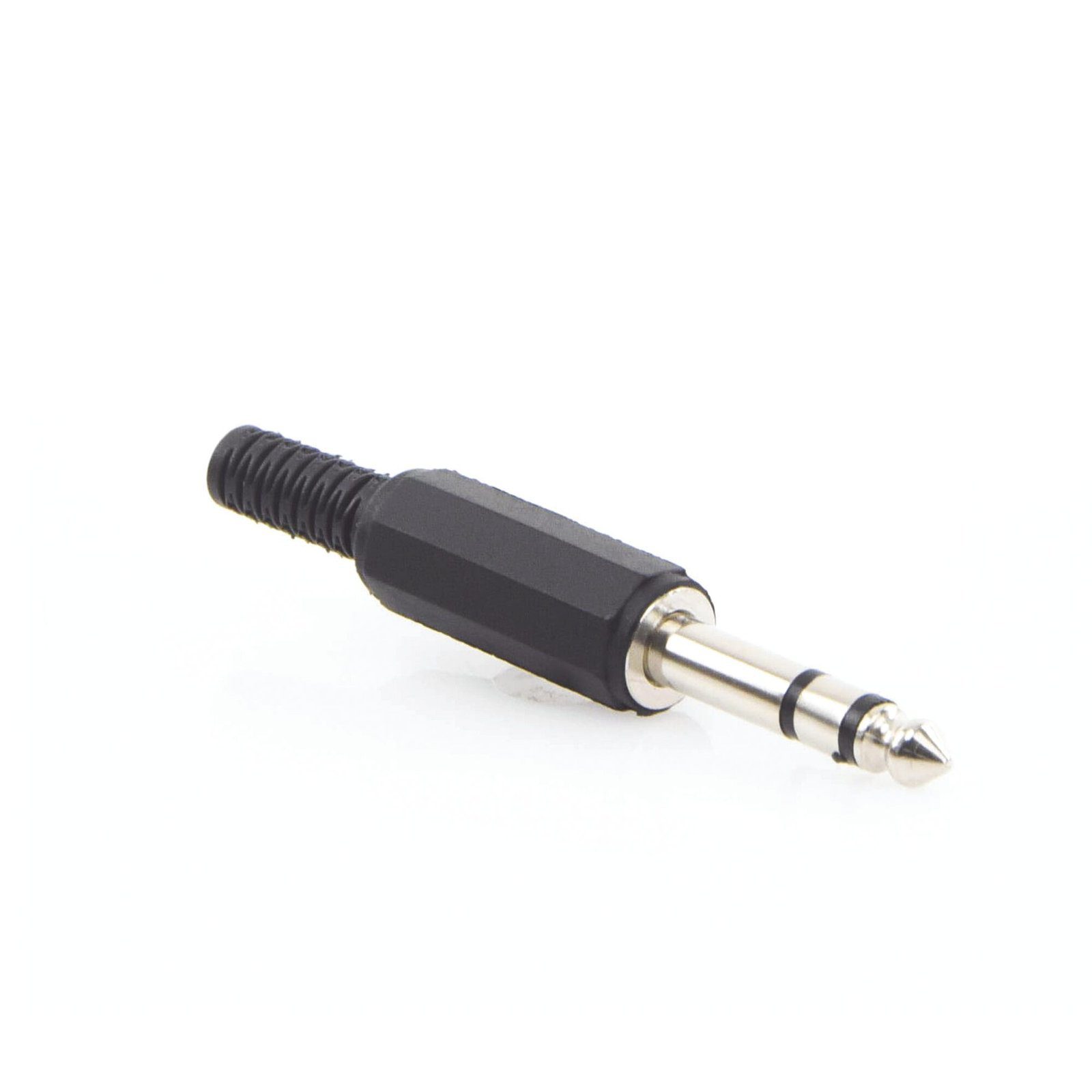 Conector macho de 6,3 mm con funda de plastico (estereo) EP-TRS - EPCOM PROAUDIO