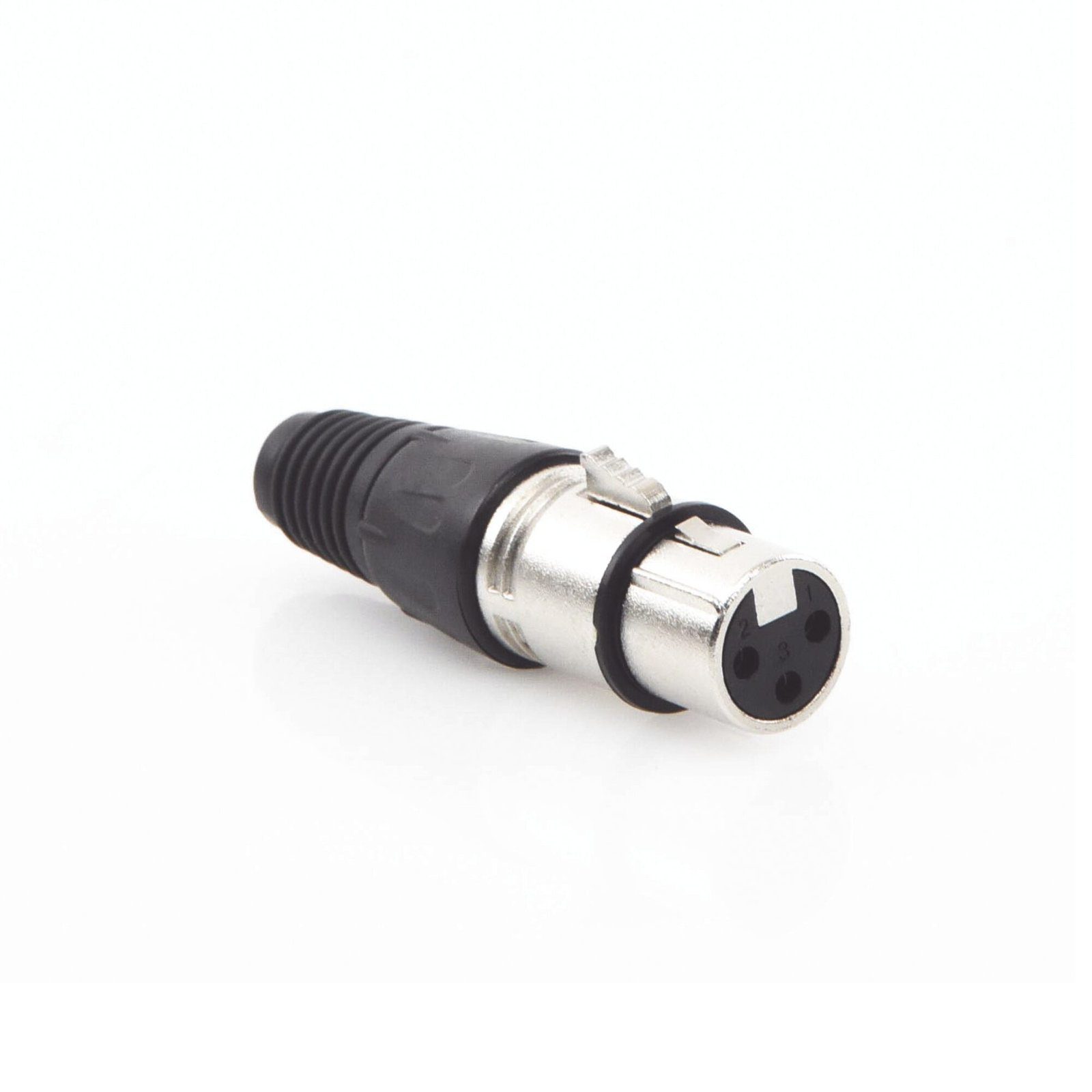 Conector XLR 3 Pines Hembra | Ideal para Conexiones de Micrófonos y Mezcladoras | Equipo de Audio Profesional EP-XLRF - EPCOM PROAUDIO