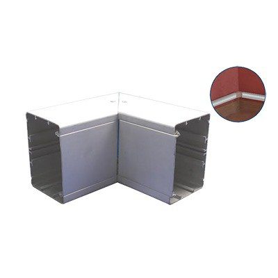 Esquinero interior de aluminio, para canaleta INKA100 (8120-80001) INKA-100-EI - THORSMAN