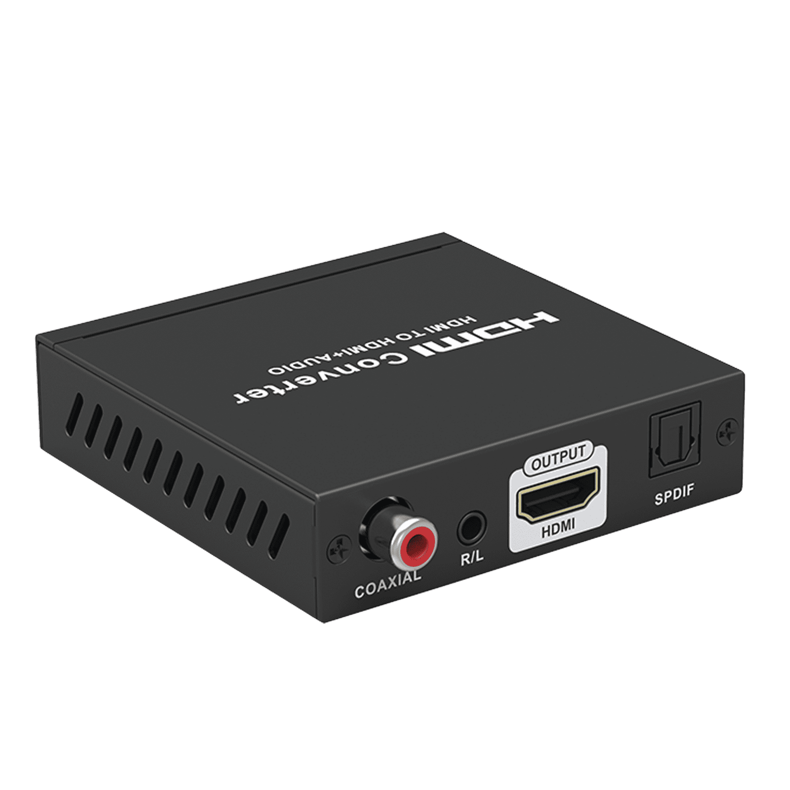 Extractor de Audio de HDMI a HDMI + Audio / Salida de Audio Digital o Análoga / SPDIF / Toslink / Auxiliar 3.5mm (Estéreo) / Salida HDMI solo video / Soporta ARC / HDR / HDCP / Separa el Audio del Contenido HDMI . TT3061 - EPCOM TITANIUM