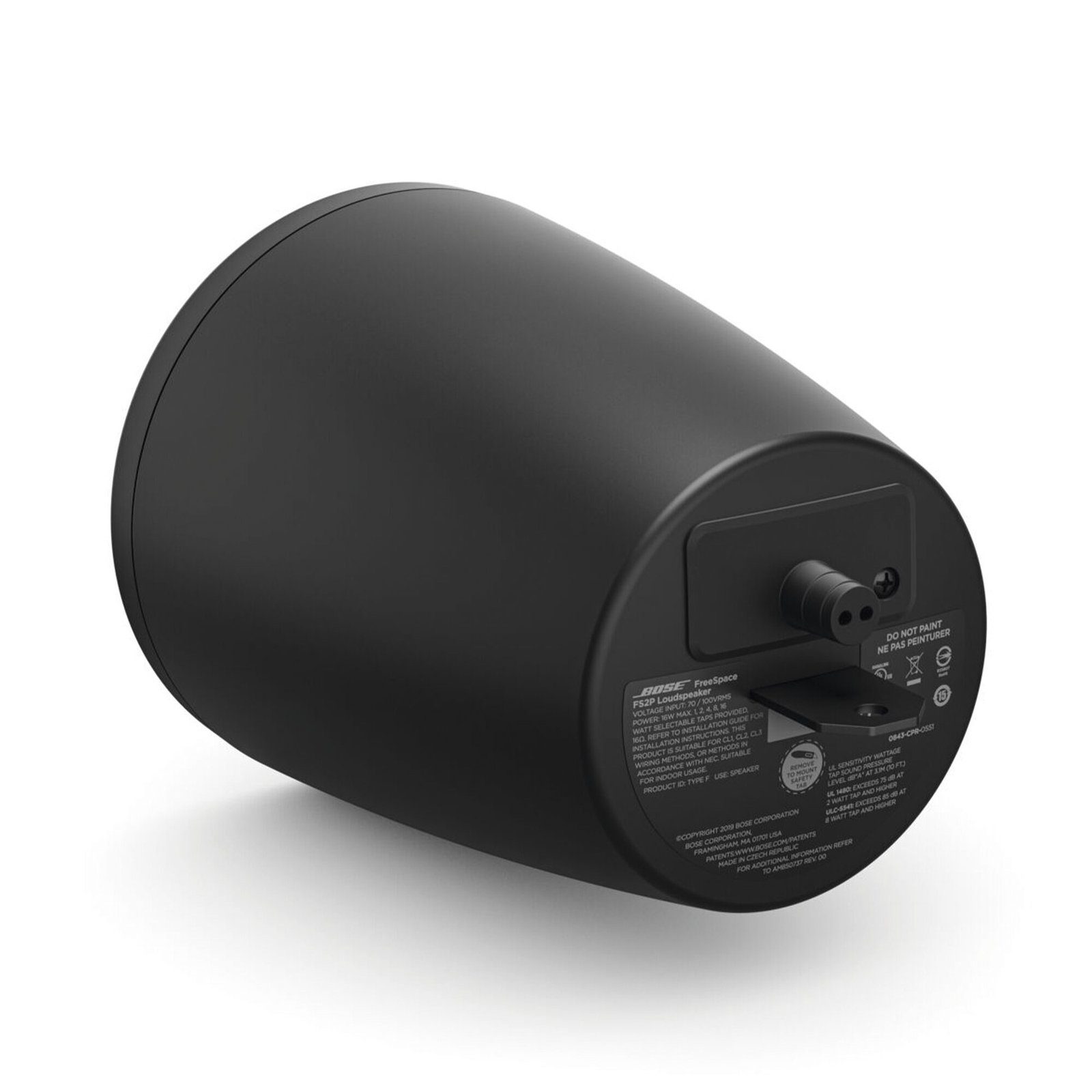 Par Altavoz de montaje colgante | 2.25in | FreeSpace | 16ohms | 70/100V | Negro FS2P - BOSE PROFESSIONAL