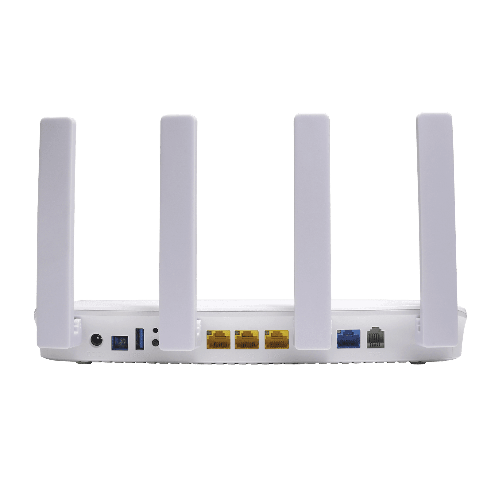 ONU XGSPON / Wi-Fi 6 / 1 Puerto RJ45 2.5 Gbps / 3 Puertos RJ45 1 Gbps / 1 FXS / 1 Puerto USB / HG3110AX-XGS - V-SOL