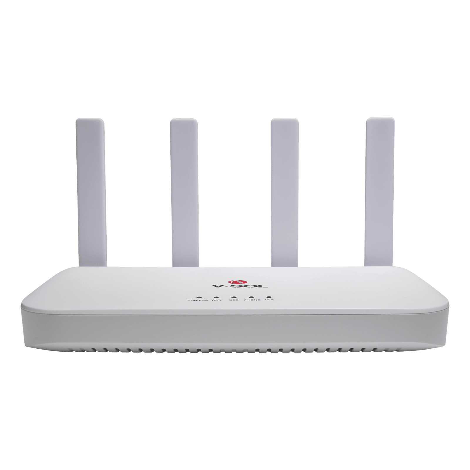 ONU XGSPON / Wi-Fi 6 / 1 Puerto RJ45 2.5 Gbps / 3 Puertos RJ45 1 Gbps / 1 FXS / 1 Puerto USB / HG3110AX-XGS - V-SOL