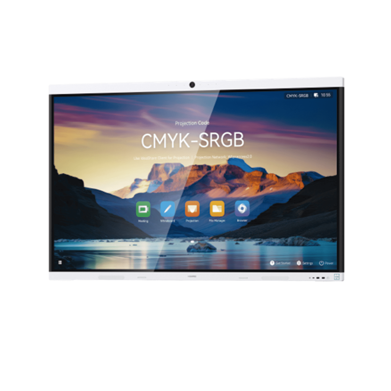 HUAWEI IdeaHub B3, Pantalla interactiva para Colaboración Inteligente, 86″, 4K UHD, Harmony, Wi-Fi 6, Seguimiento de Voz, BYOM, Administración desde la Nube Gratis, blanco Jade IHB3-86SA - HUAWEI