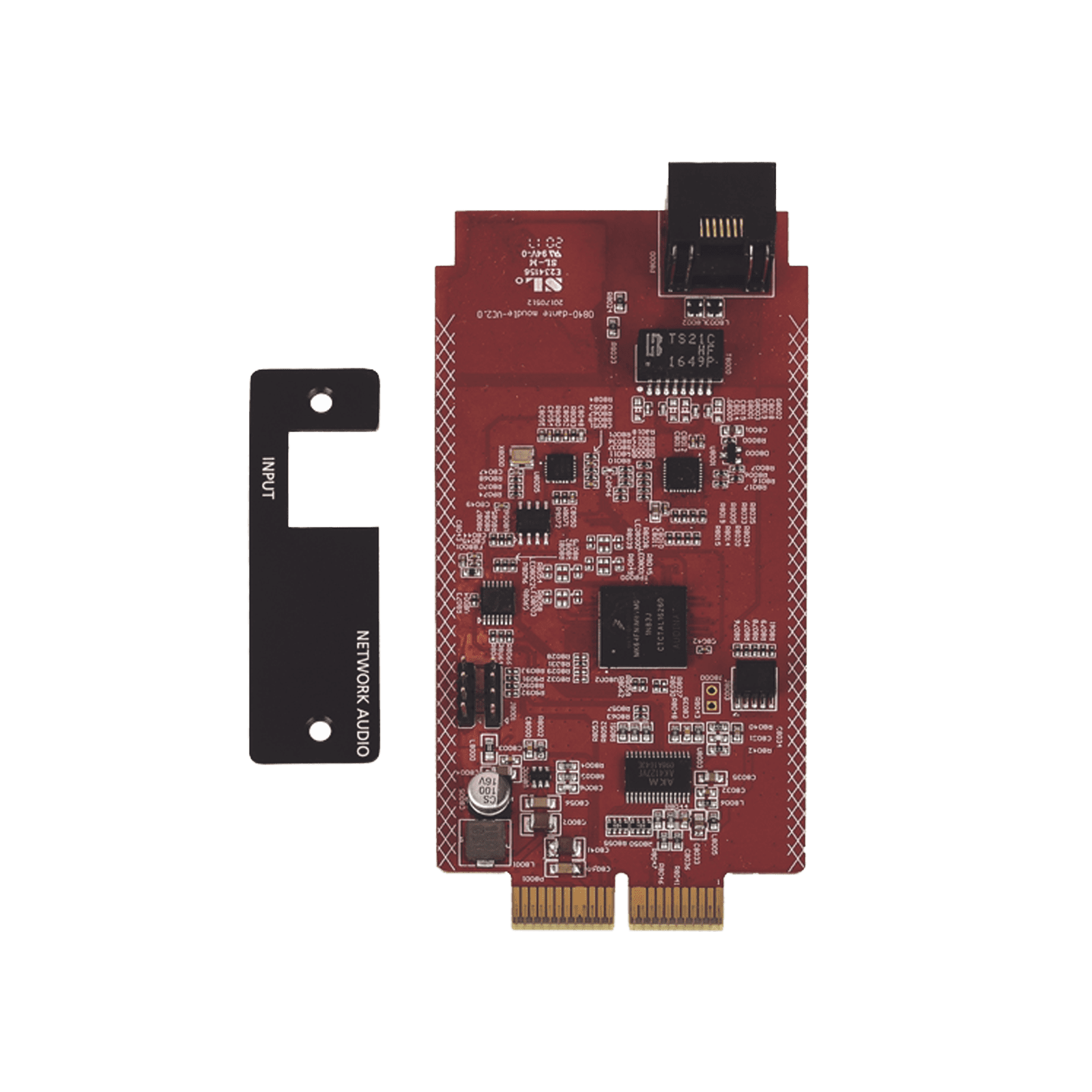 Interfaz de audio en red AES67 / Dante para AT-GAIN-120 AT-GAIN-NET - ATLONA