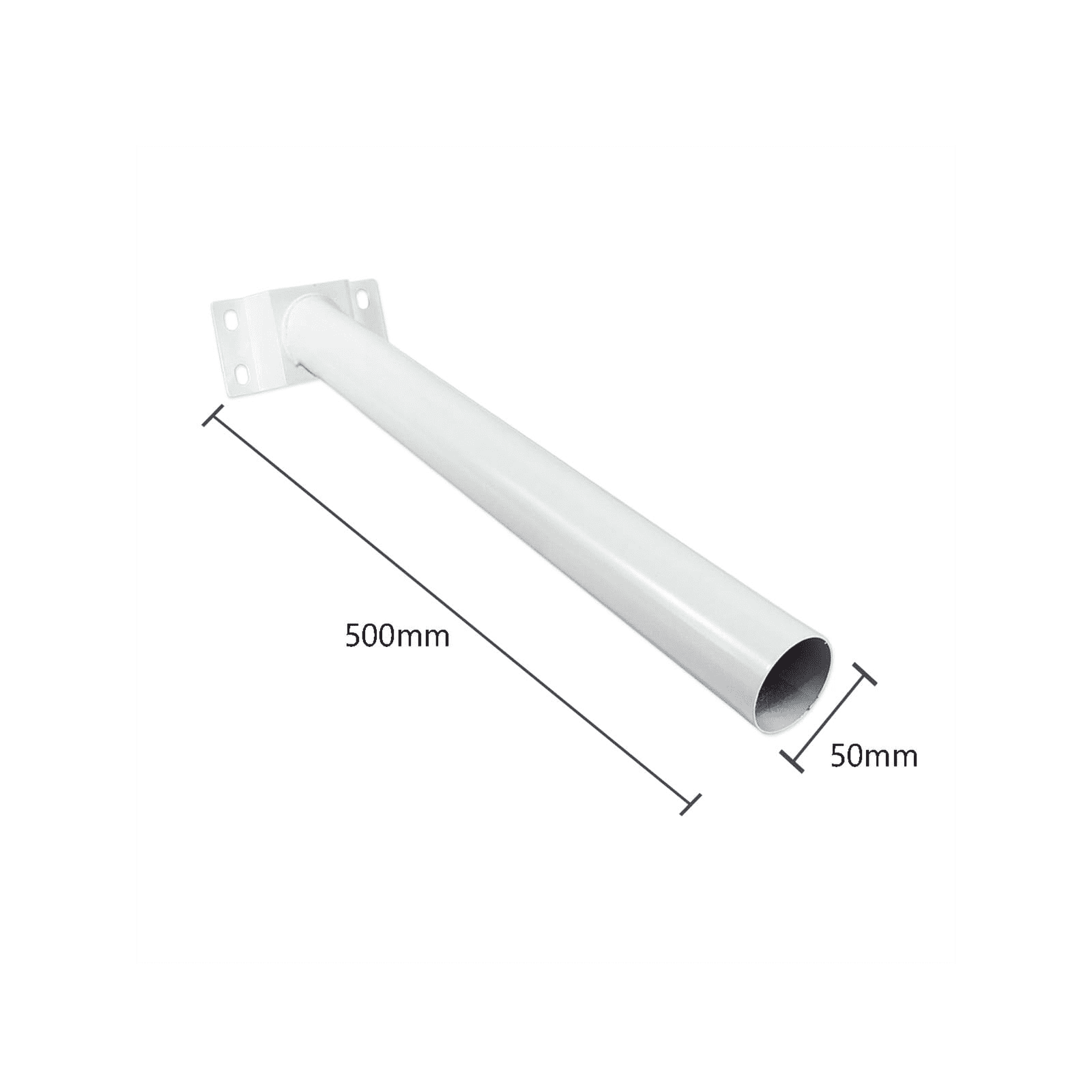 Brazo de Aluminio para Luminario Publico. JALP-AC-C01 - JWJ