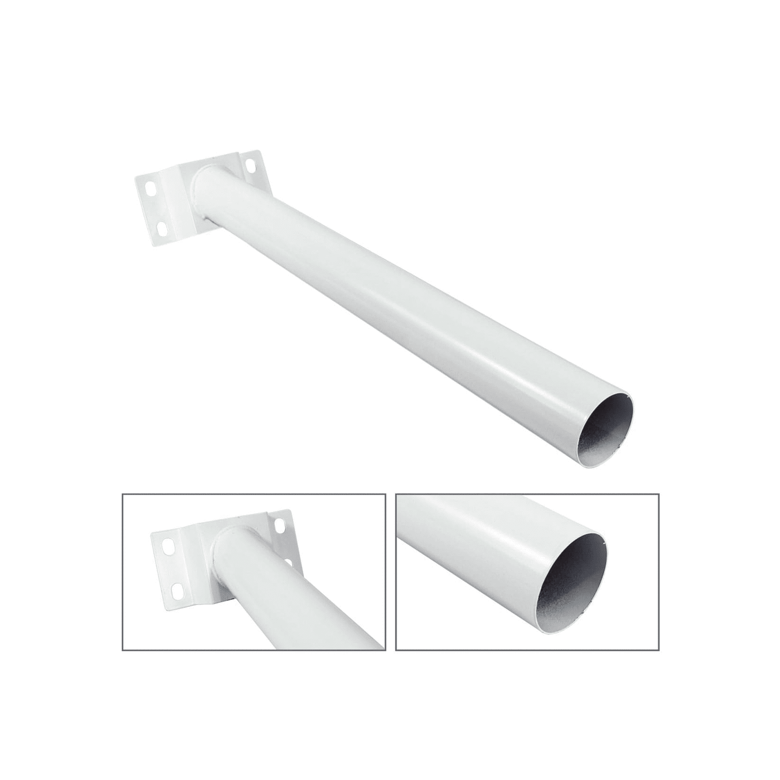 Brazo de Aluminio para Luminario Publico. JALP-AC-C01 - JWJ