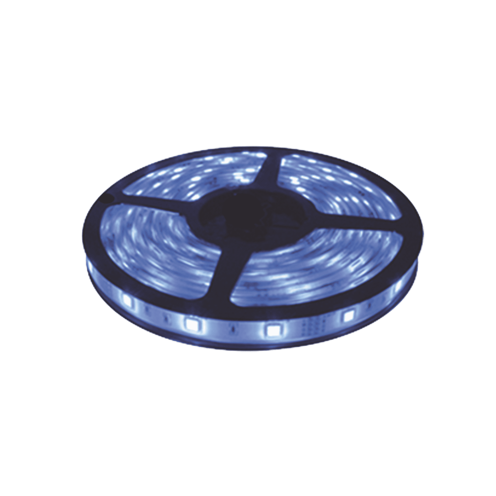Tira Led de 5 m / Color Azul / Uso Exterior / Potencia 22 W / 900 lm/ 12 V CD / IP 65. JLTL-5050-IP65 - JWJ