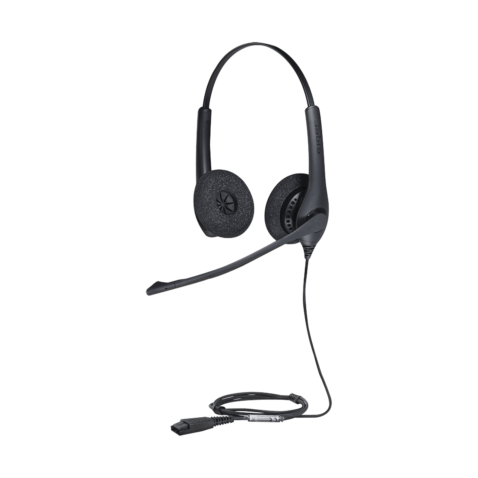 Jabra Biz 1500 Duo, auricular profesional con cancelación de ruido, ideal para contact center con conexión QD (1519-0157) BIZ-1500-DUO-QD - JABRA