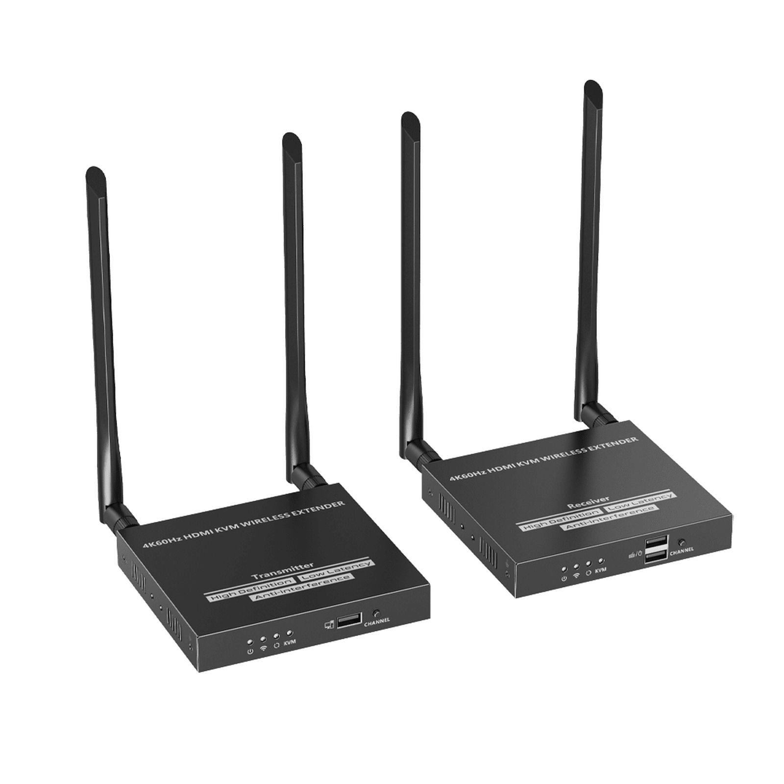 Kit Extensor Inalámbrico | 4K@60Hz | Transmisión hasta 50m | Transferencia IR | Emparejamiento SSID TT699KVM - EPCOM TITANIUM