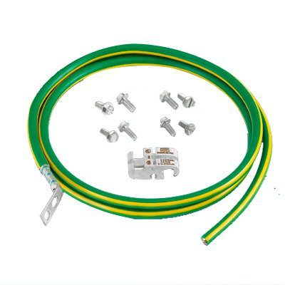 Kit de Jumper para Conexión de Gabinete o Rack de Telecomunicaciones a Barra de Tierra Física, 6 AWG, 1.52 m de Largo RGCBNJ660P22 - PANDUIT