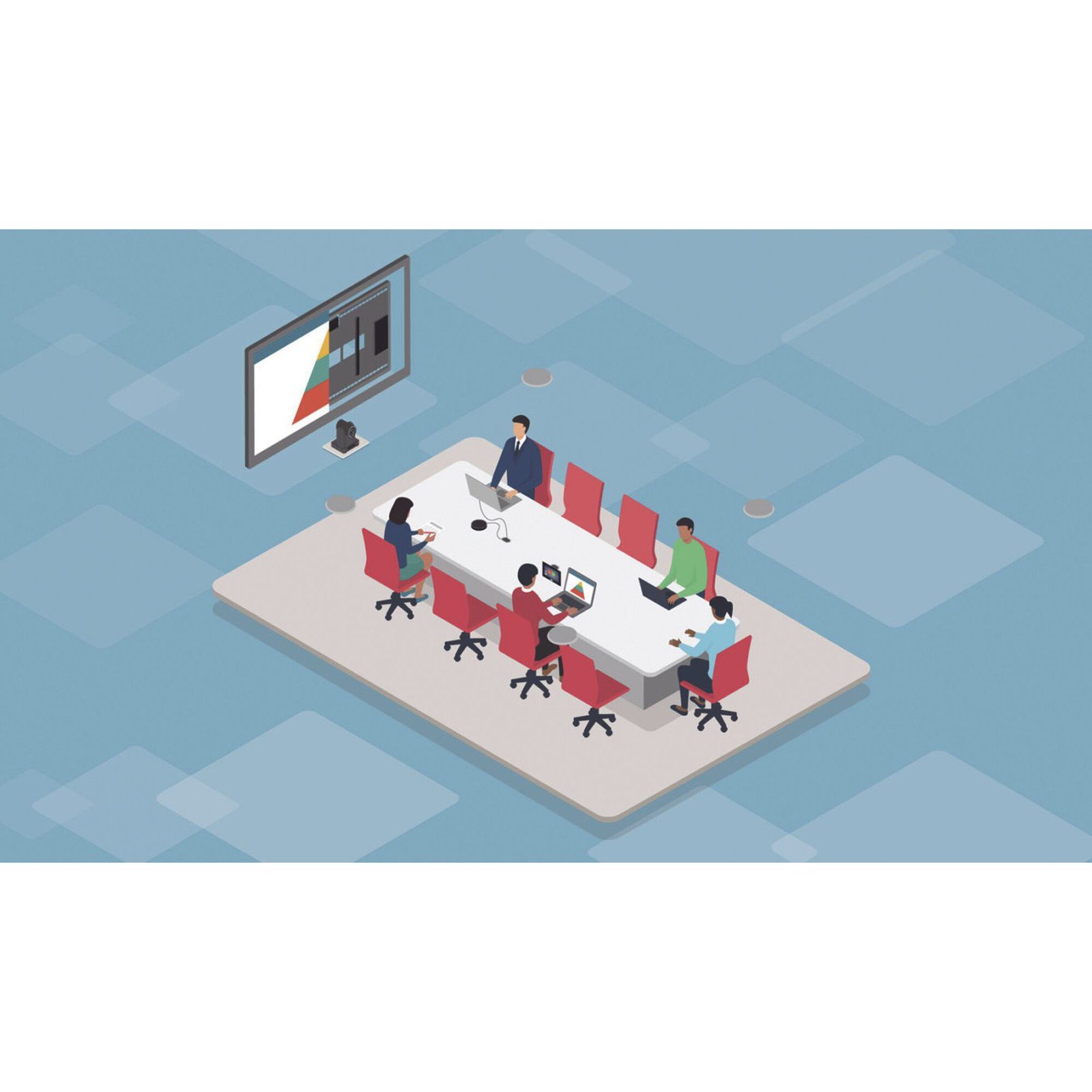 Kit de Videoconferencia para Salas Medianas: Solución Integral con Audio, Cámara y Conectividad HDMI/USB AT-ARK-MC-104-KIT - ATLONA