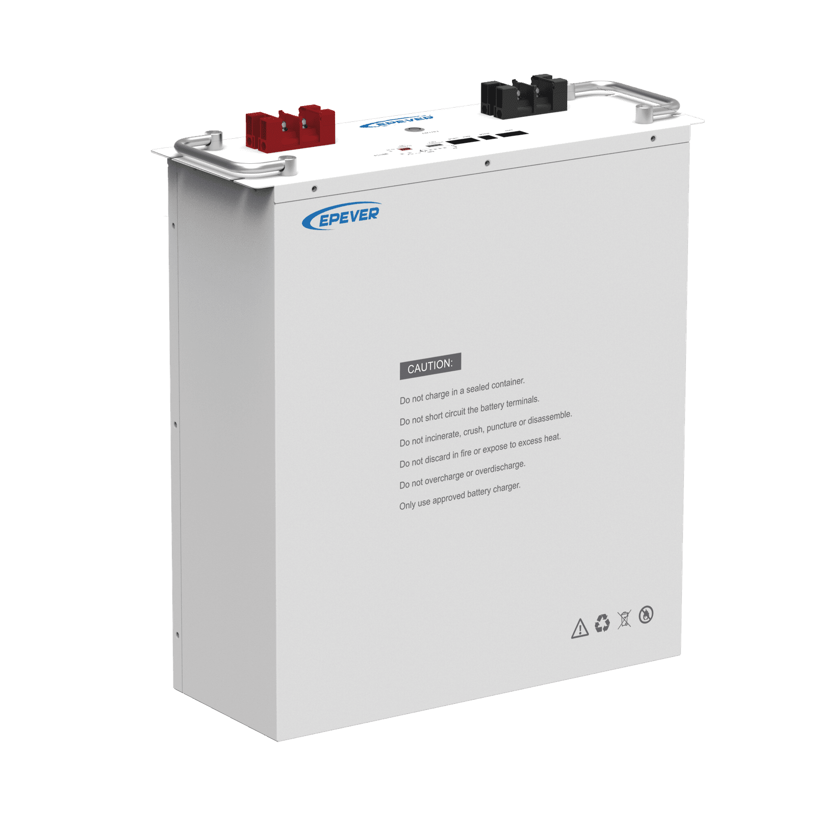 Batería de Litio LiFePO4 51.2Vcc, 5.12Kwh, Rack 4UR para Montaje en Rack, LFP100EP51.2 - EPEVER