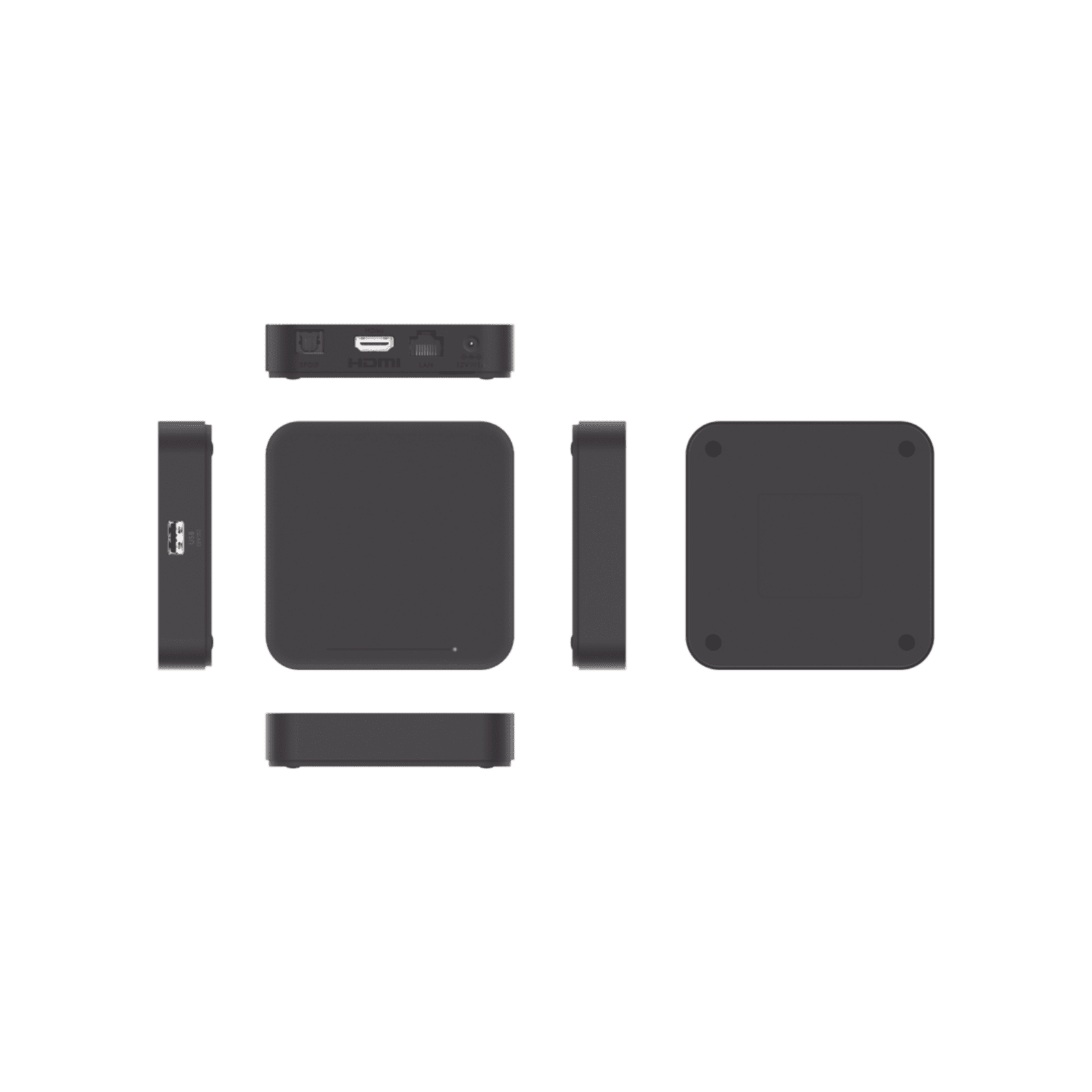 STB 4K Android con Google TV / Alto Rendimiento / Conexión Wi-Fi y por Cable / Control Remoto Bluetooth / Salida HDMI LP1-STB-WIF5-UHD - LINKEDPRO BY EPCOM