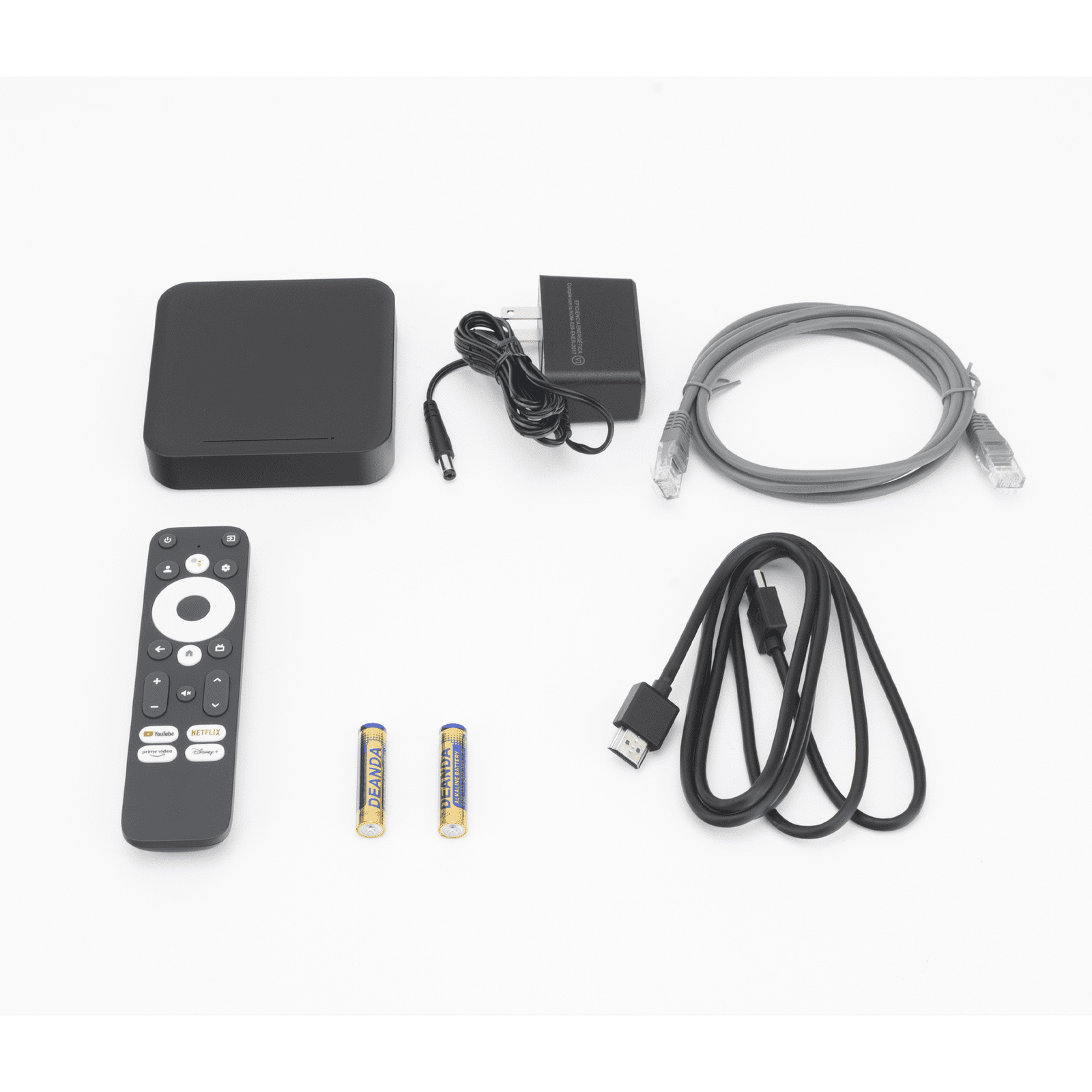 STB 4K Android con Google TV / Alto Rendimiento / Conexión Wi-Fi y por Cable / Control Remoto Bluetooth / Salida HDMI LP1-STB-WIF5-UHD - LINKEDPRO BY EPCOM