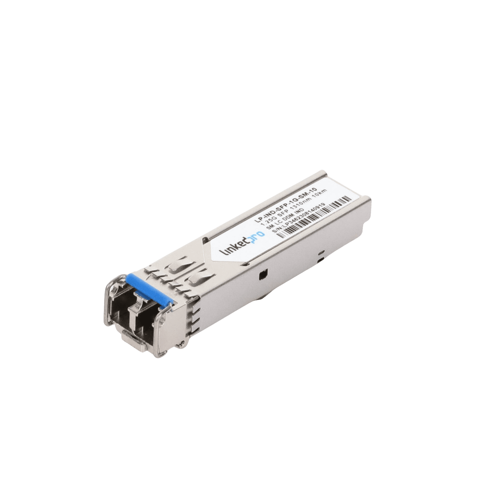 Transceptor Industrial SFP (Mini-Gbic) / Monomodo / 1.25 Gbps de velocidad / Conectores LC Dúplex / Hasta 10 km de Distancia LP-IND-SFP-1G-SM-10 219389 - LINKEDPRO BY EPCOM