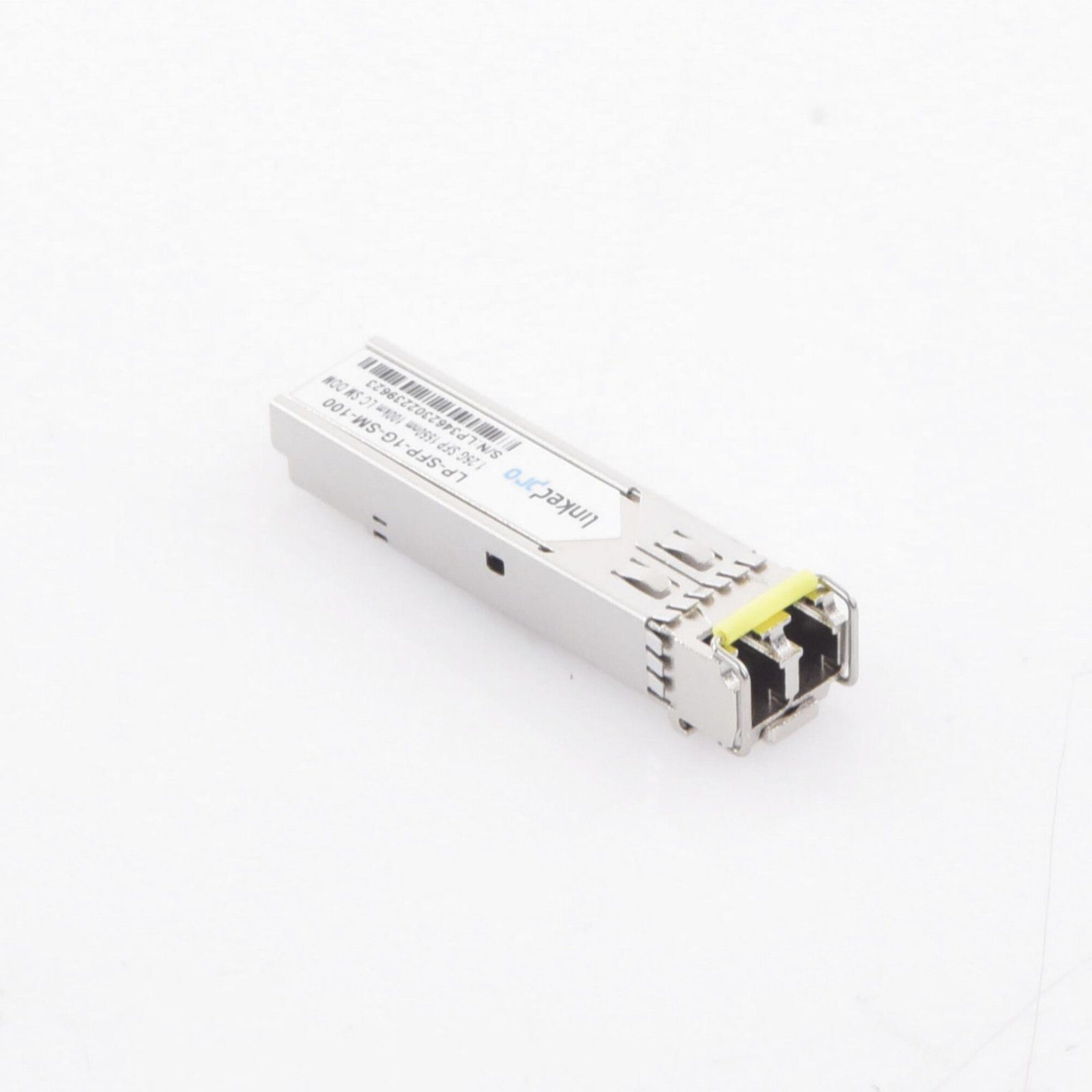 Transceptor SFP (Mini-Gbic) para fibra Monomodo, 1.25 Gbps de velocidad, Conectores LC, Dúplex, Hasta 100 km de Distancia. LP-SFP-1G-SM-100 215284 - LINKEDPRO BY EPCOM