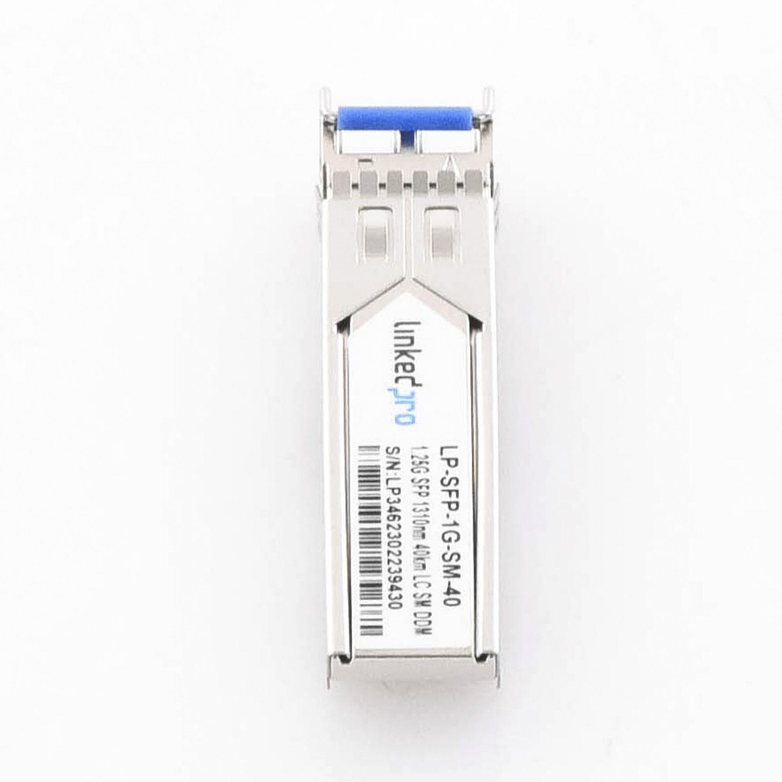 Transceptor SFP (Mini-Gbic) para fibra Monomodo, 1.25 Gbps de velocidad, Conectores LC, Dúplex, Hasta 40 km de Distancia. LP-SFP-1G-SM-40 215281 - LINKEDPRO BY EPCOM