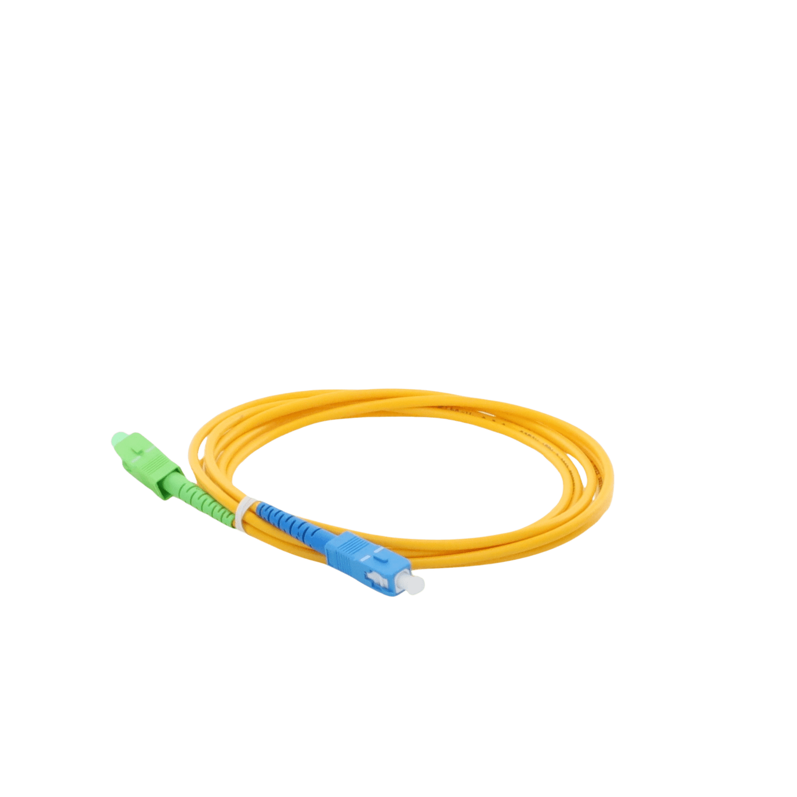 Jumper de Fibra Óptica Monomodo SC/APC-SC/UPC Simplex de 2 metros, 3mm LPSM3SCASCUS2 - LINKEDPRO BY EPCOM