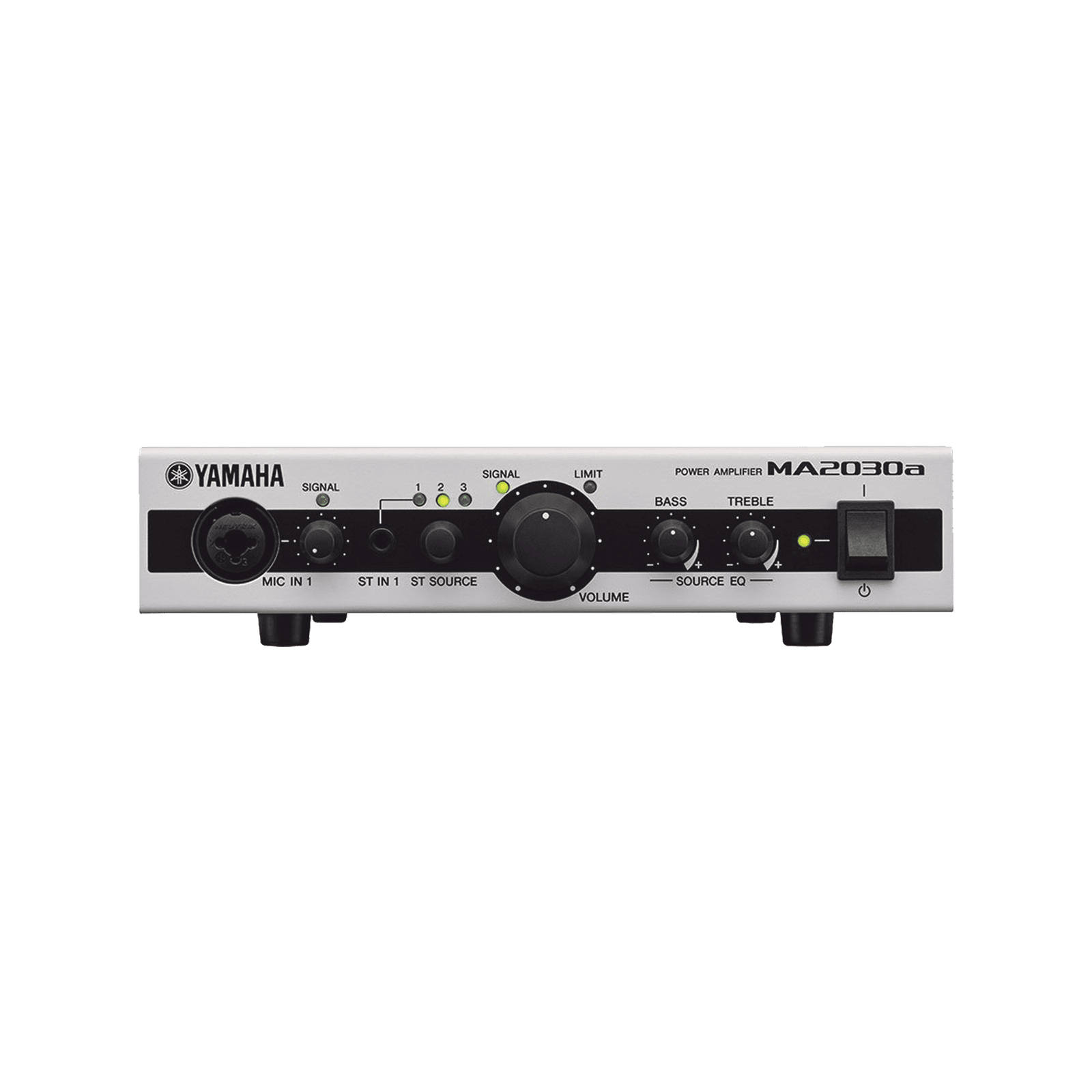 Mezclador Amplificador | 2 Canales – 30w | 1 Zona | Baja y Alta Impedancia | 2 Entradas de Micrófono | Entrada auxiliar MA2030A - YAMAHA