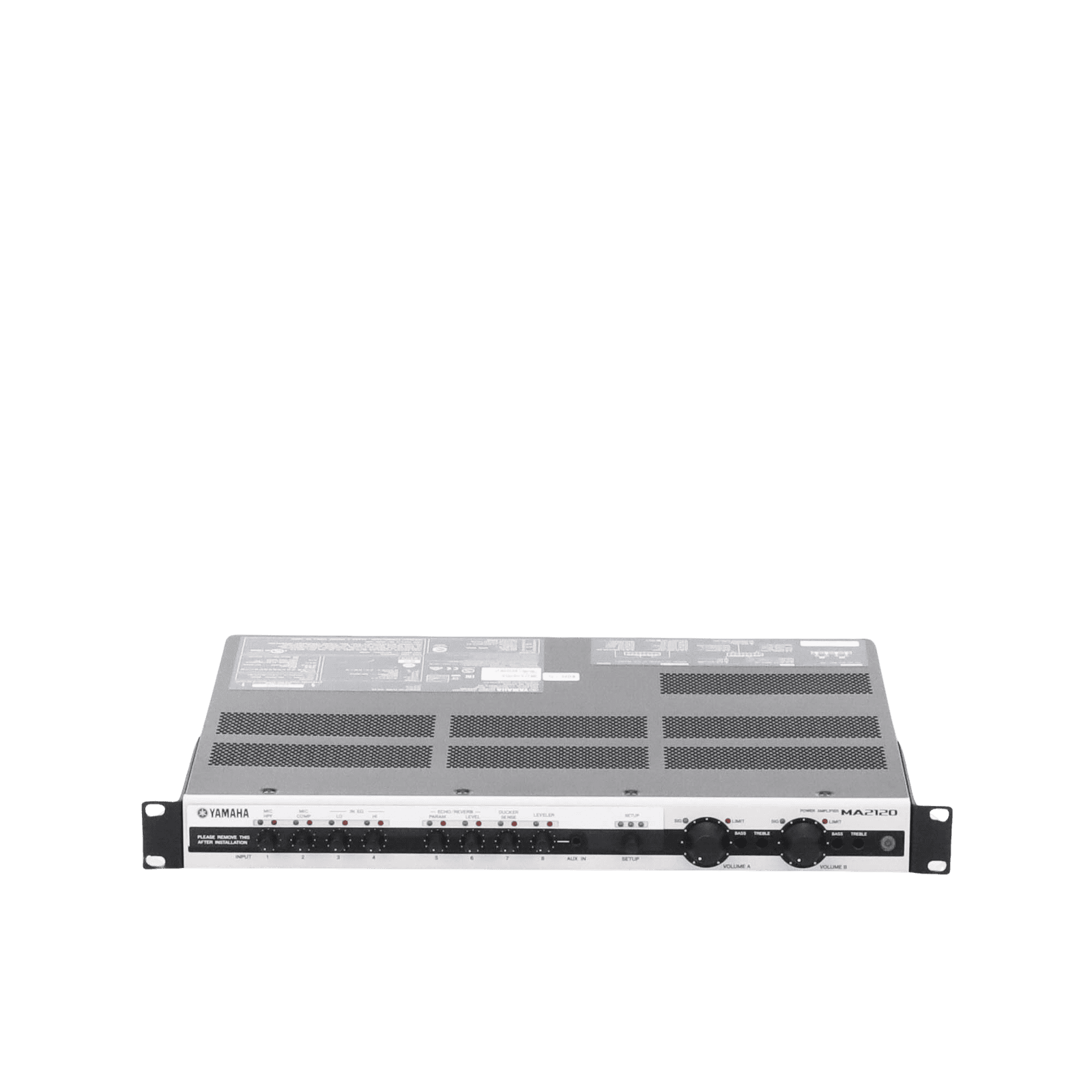 Mezclador Amplificador | 2 zonas | 120w a 70/100V | 100w a 8Ω | DSP Integrado MA2120 - YAMAHA