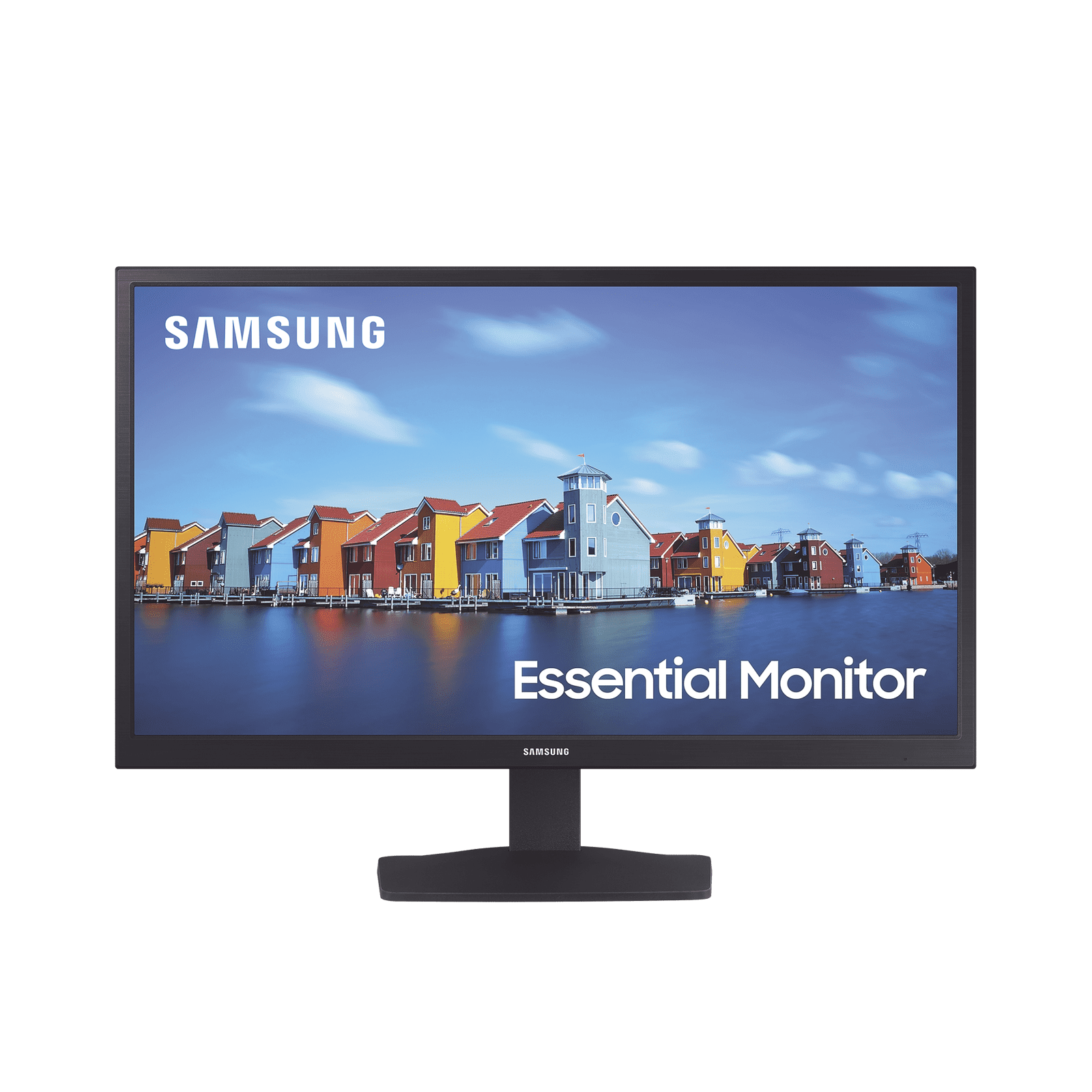 Monitor Profesional LED Ultra Delgado de 22″, Resolución 1920x1080p, Entradas de Video HDMI, Panel VA, Ideal para computo y video vigilancia S22A33 - SAMSUNG ELECTRONICS