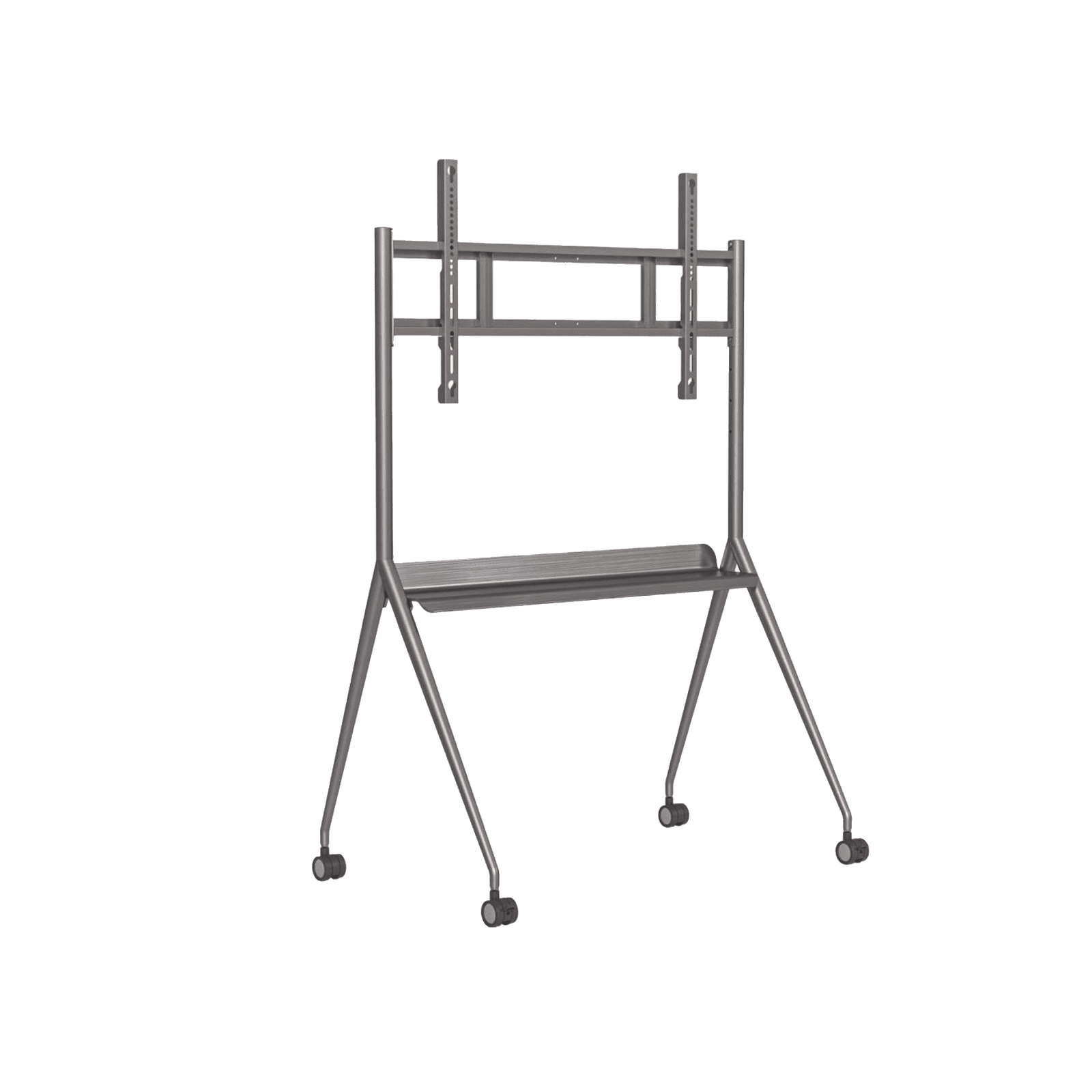 Montaje de Piso Móvil para Pantallas de 55″  hasta 75″ / Compatible con VESA / Incluye Soporte para la Pantalla DS-D5ABKY2-S - HIKVISION