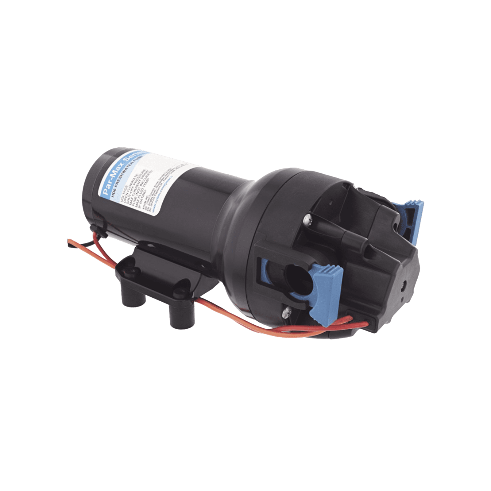 Bomba de diafragma controlada por presión para trabajos pesados ??HotShot Wash Down de 12 Vcd P501J-119N-3A - JABSCO