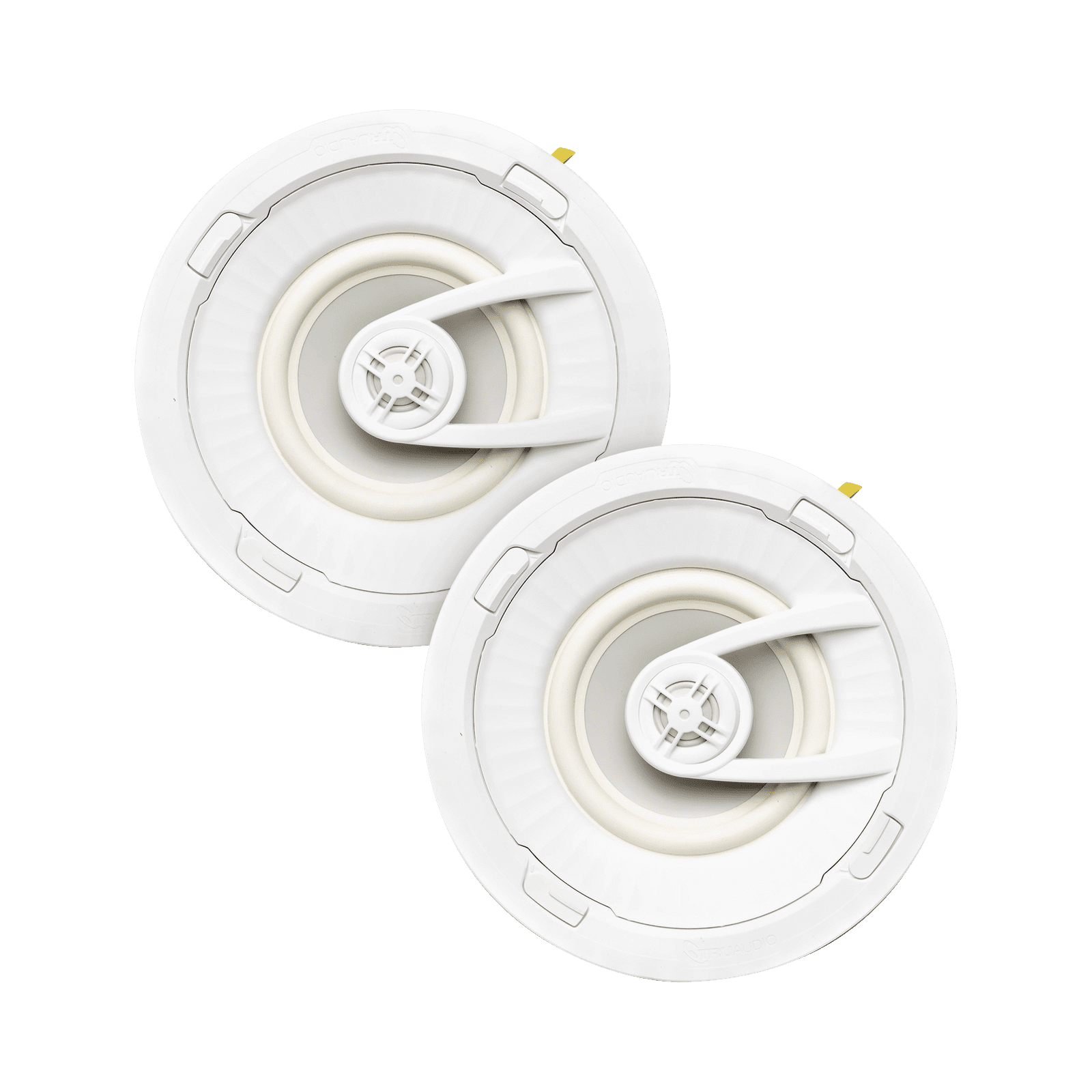 PAR de altavoces de 7 ” | montaje de Techo | Diseño TruGrip | Instalacion Sin Herramientas | Woofer de Polipropileno Blanco con Quick Connect G72/PAR - TRUAUDIO