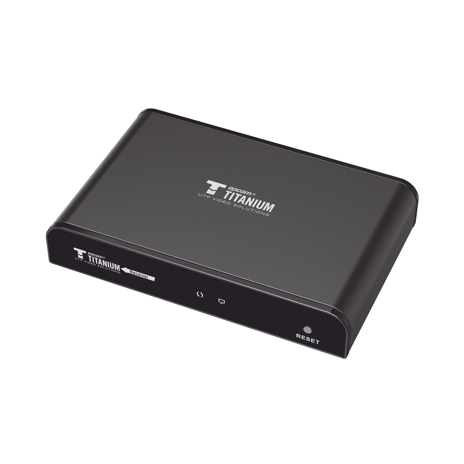 Receptor Compatible para Kits TT-383PRO4.0 / Resolución 1080P@60Hz / Cat 5e/6 / Distancia de 120 m / Control IR / Protocolo HDbitT / Compatible con Switch Gigabit . TT-383-PRO-4.0-RX - EPCOM TITANIUM