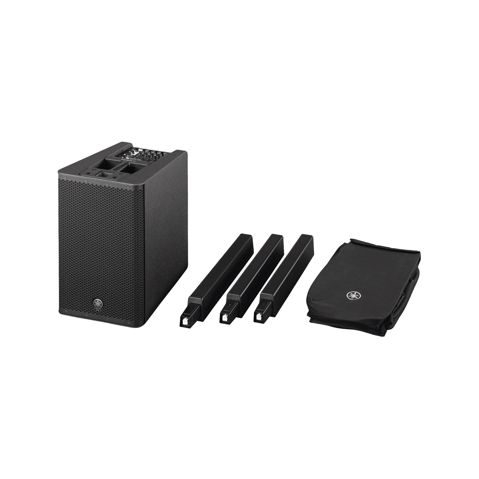 Sistema de Audio Portátil | Todo en uno | Woofer 12” | Altavoz Lineal 10 x 1.5in | Bluetooth | Incluye Dolly STGP1KMKII-SET - YAMAHA