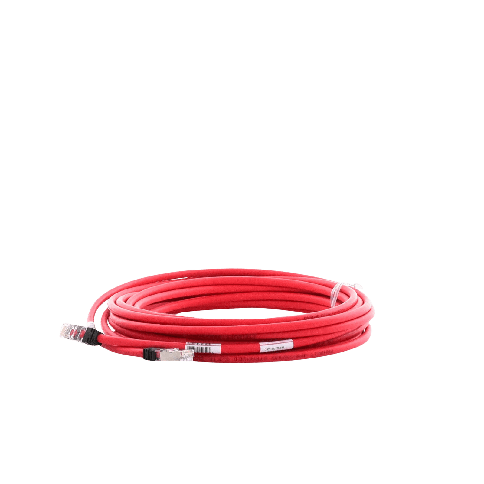 Patch Cord Cat6A, Blindado S/FTP, CM/LS0H, 25ft, Color Rojo STP6X25RD - PANDUIT