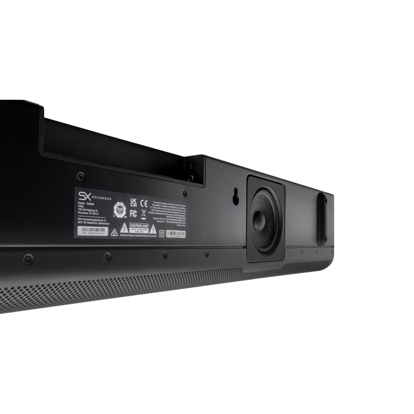 Serie SX Barra de Sonido | 3 canales (LCR) | Dolby DTS | Wifi | Compatible con Asistentes de Voz | AirPlay | Chromecast SXBAR - VSSL