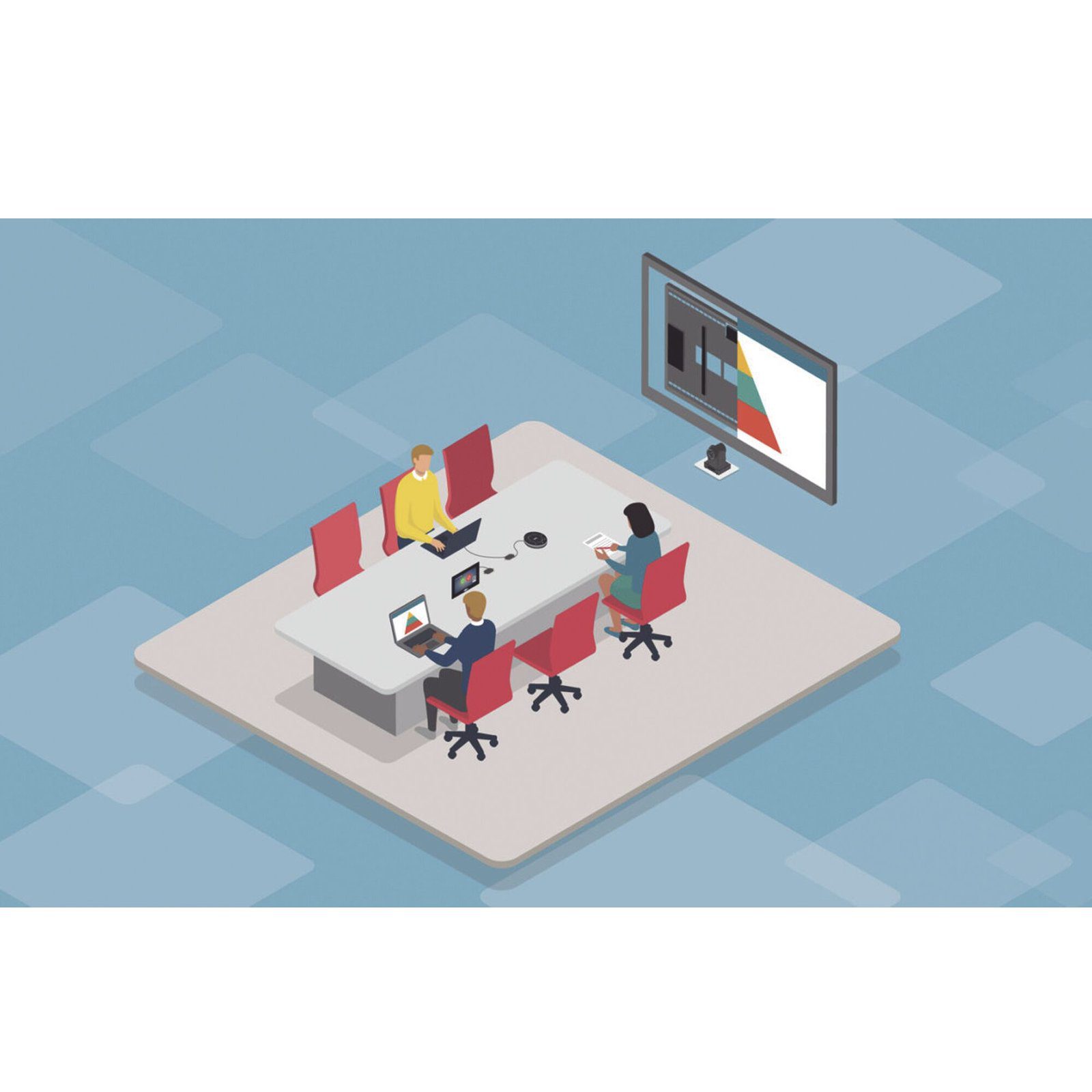 Solución para Salas de Conferencias Pequeñas – Kit de Videoconferencia Compacto con Audio y Video de Alta Calidad AT-ARK-SC-104-KIT - ATLONA