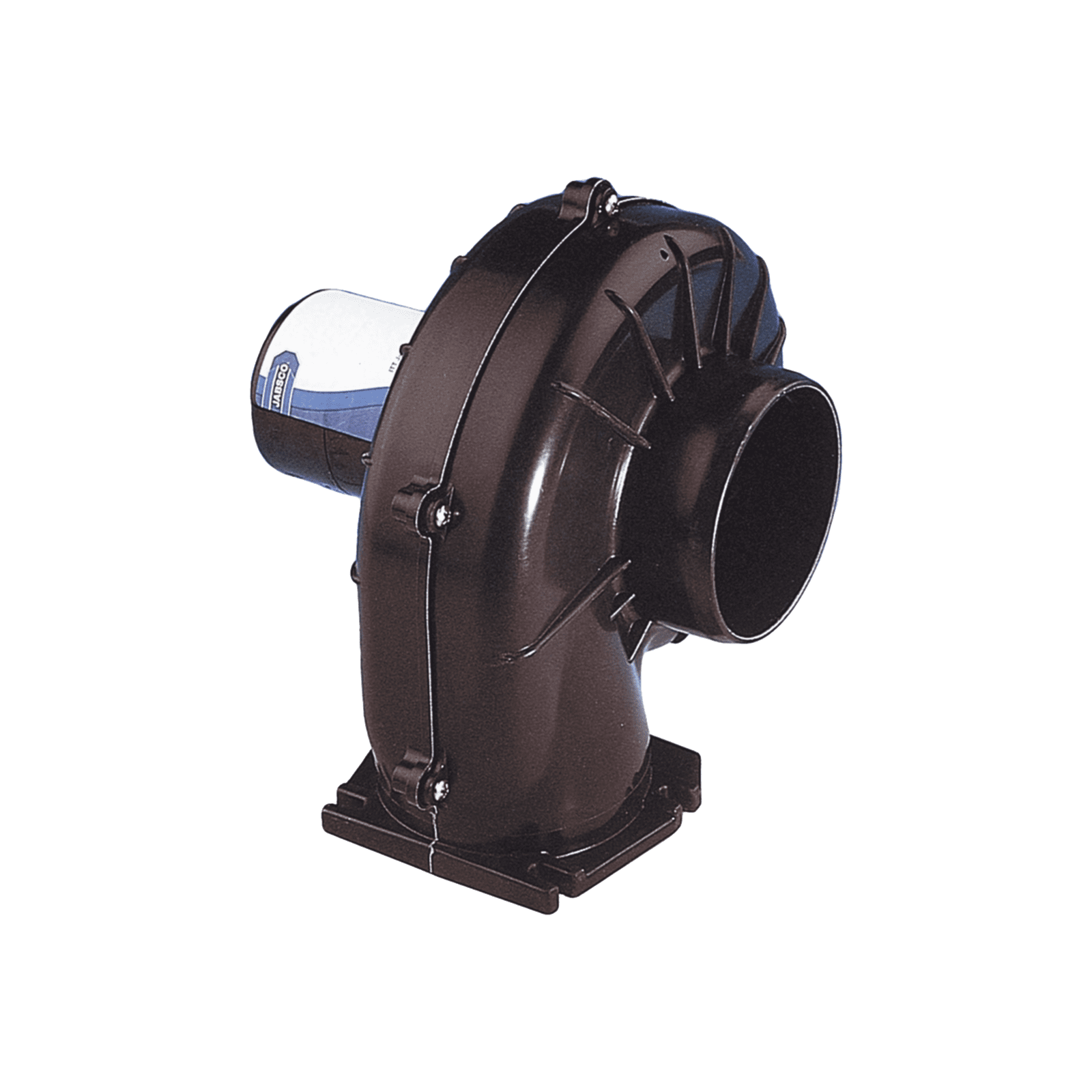 Soplador de ventilación marina de 3 pulgadas con montaje en brida, construido en plástico reforzado 34739-0020 - JABSCO