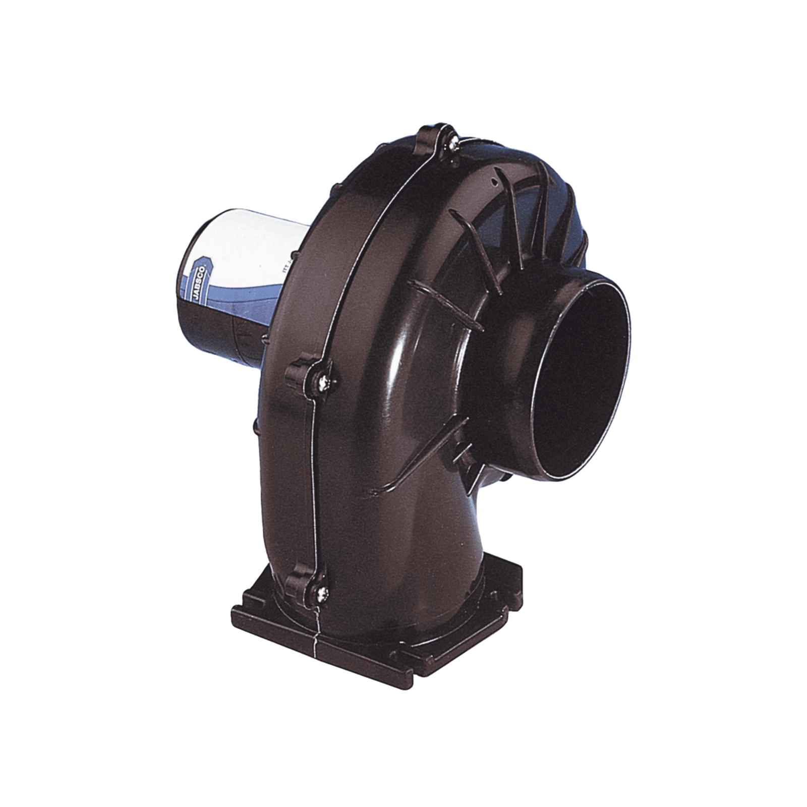 Soplador flexmount de 3 pulgadas. Construido en plástico reforzado a 12 Vcd 34739-0010 - JABSCO