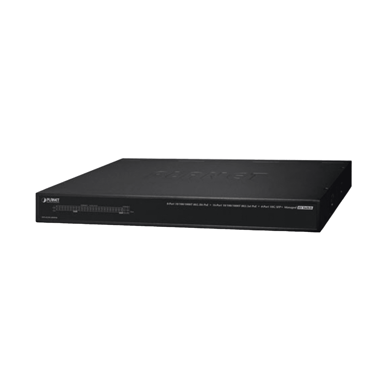 Switch AV Profesional para Integraciones Audiovisuales, , 8 Puertos PoE Gigabit 802.3bt, 16 Puertos PoE Gigabit 802.3at, 4 Puertos SFP 10 G, Hasta 450 W de Potencia AVS-4210-24HP4X - PLANET