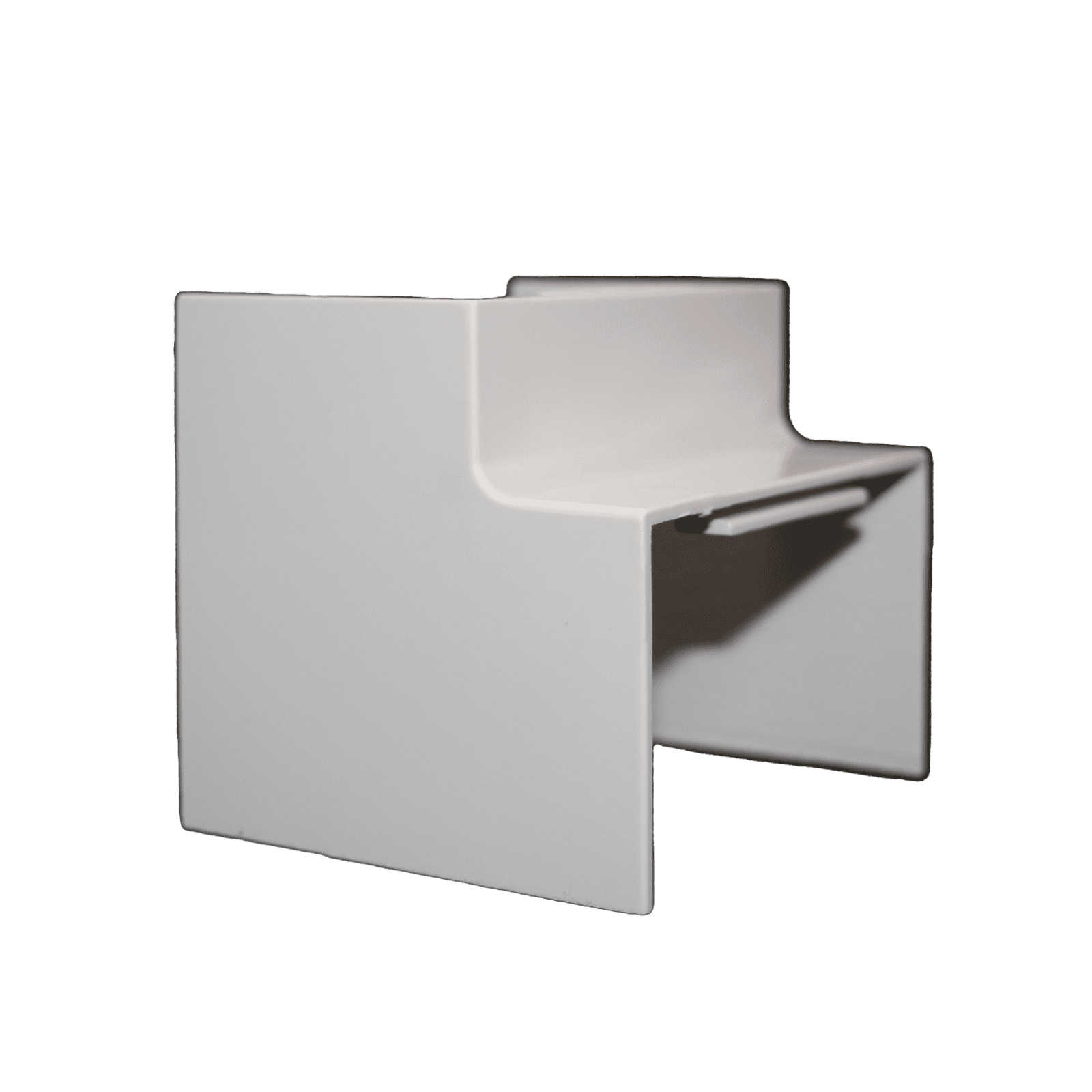Esquinero Interior Color Blanco de PVC Auto Axtinguible, Para Canaleta TMK-4577 (5520-02001) TMK-4577-EI - THORSMAN