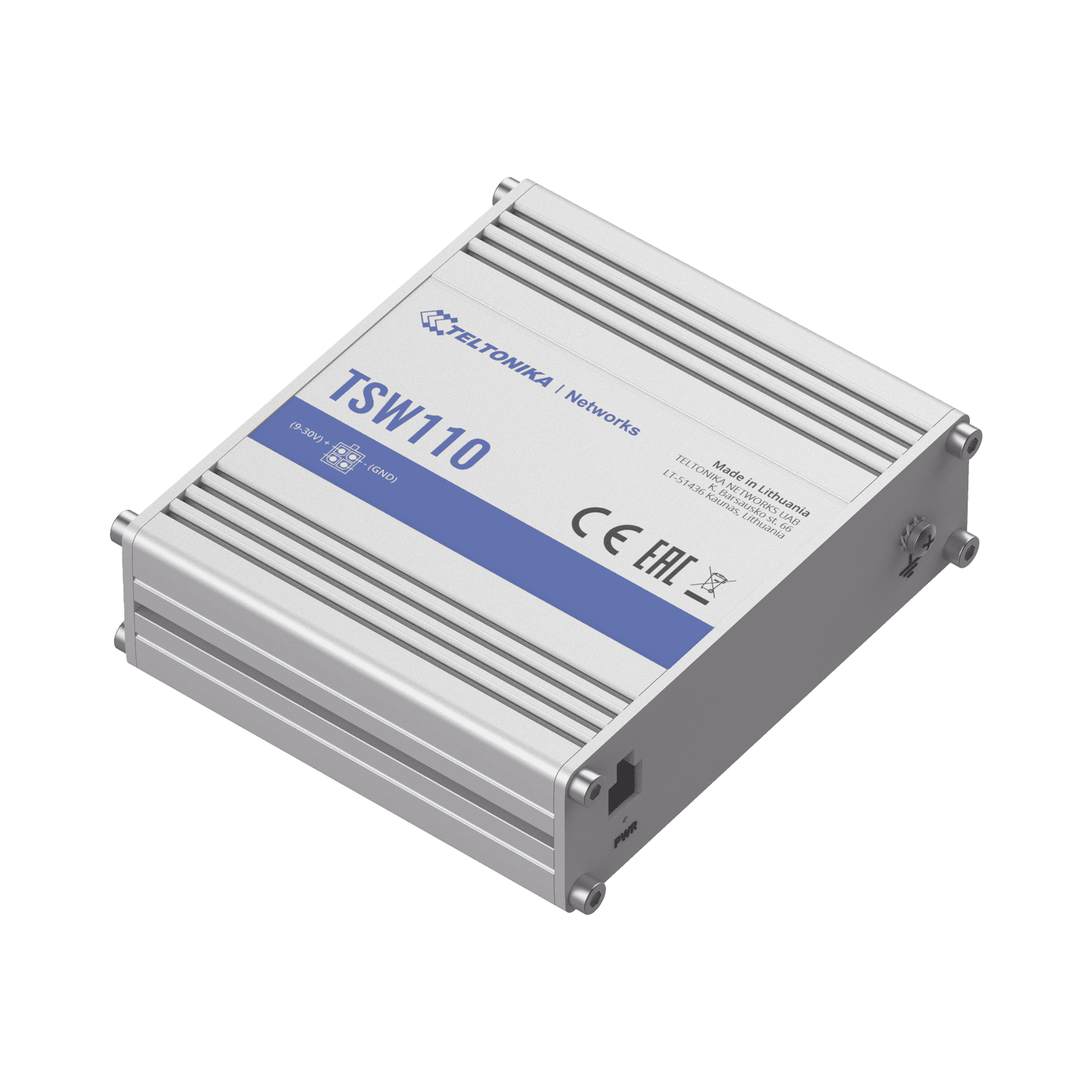 Switch Industrial No-Administrable 5 puertos Gigabit TSW110 - TELTONIKA