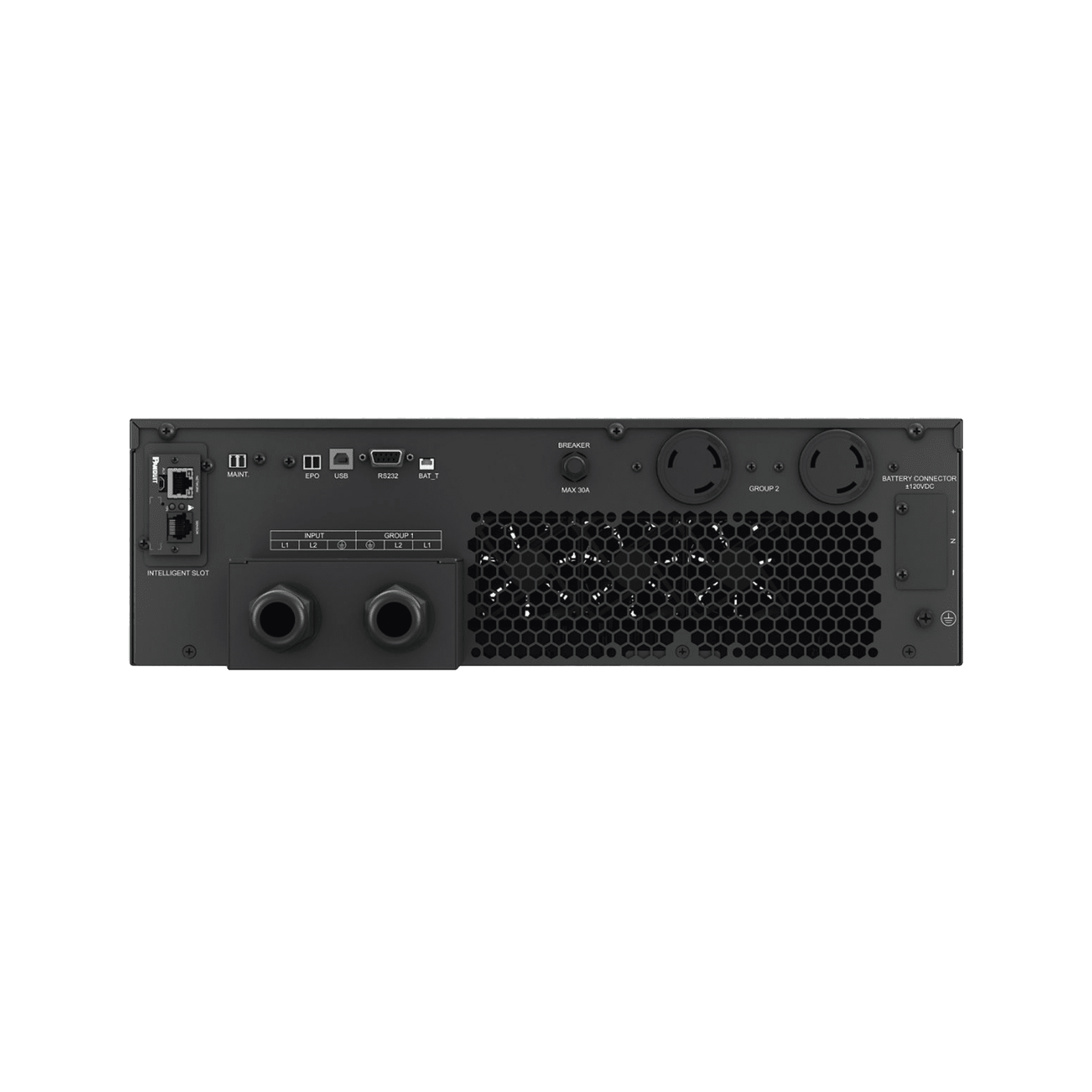 UPS SmartZone de 10000 VA/10000 W, Online Doble Conversión, Entrada 208/240 Vca Con Terminal L1+L2+G, Onda Senoidal Pura, 6 UR, Con 2 Tomas NEMA L6-30R y Terminal L1+L2+G, Incluye Tarjeta de Red y Kit de Rieles U10N11V 211263 - PANDUIT