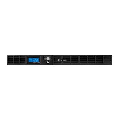 UPS de 1000 VA/600 W, Topología Línea Interactiva, Entrada 120 Vca NEMA 5-15P, Tipo Rack 1 UR, Con 6 Tomas NEMA 5-15R OR1000LCDRM1U - CyberPower